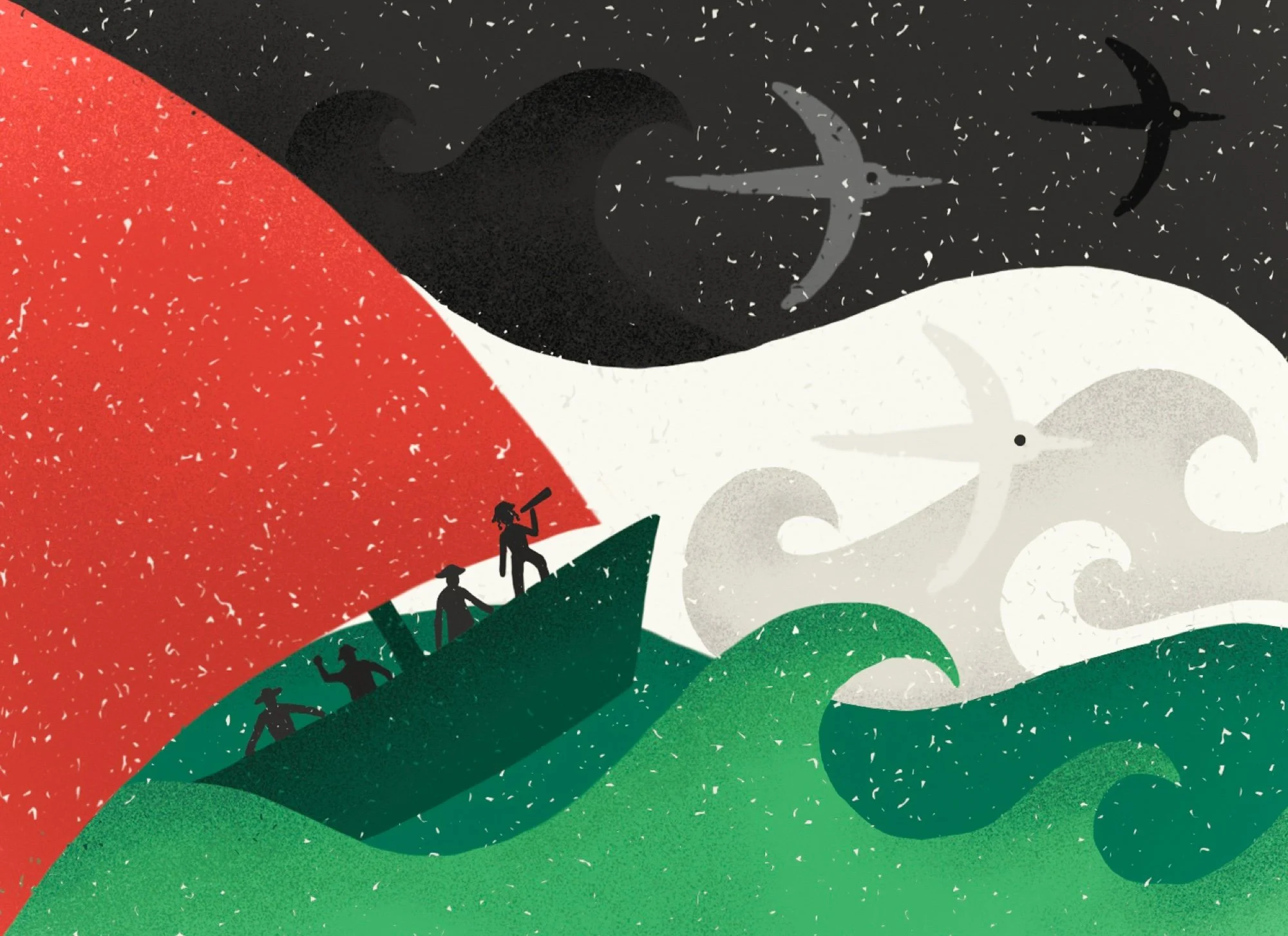 La solidaridad que cruza mares