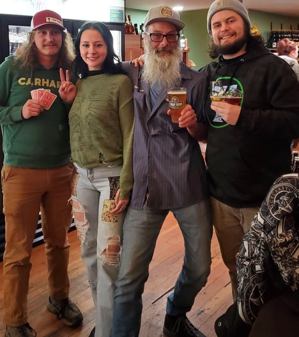 Cheers to Dwayne and everyone who came out to celebrate his birthday with us at @bridgeandtunnelbottlesandtaps last night! Honored to have our beers feature for this legend&rsquo;s special day!