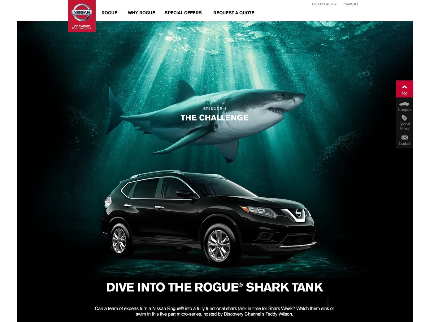 Nissan Rogue Shark Week