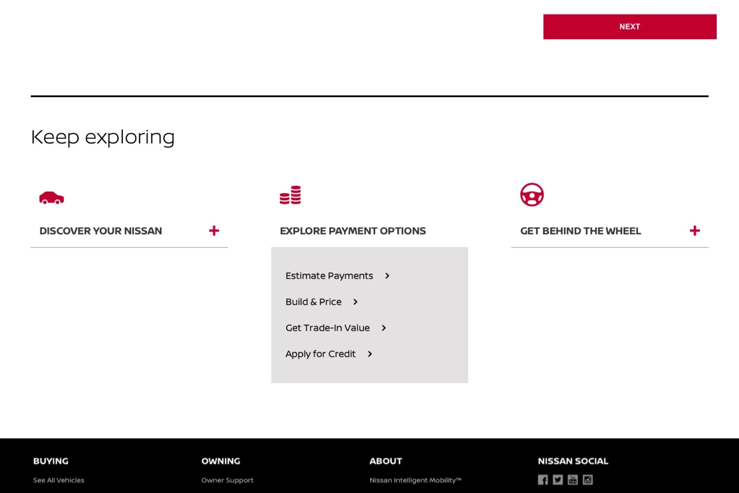 If you’re using one of our payment calculators, you’ll see CTAs that reflect financial options instead.