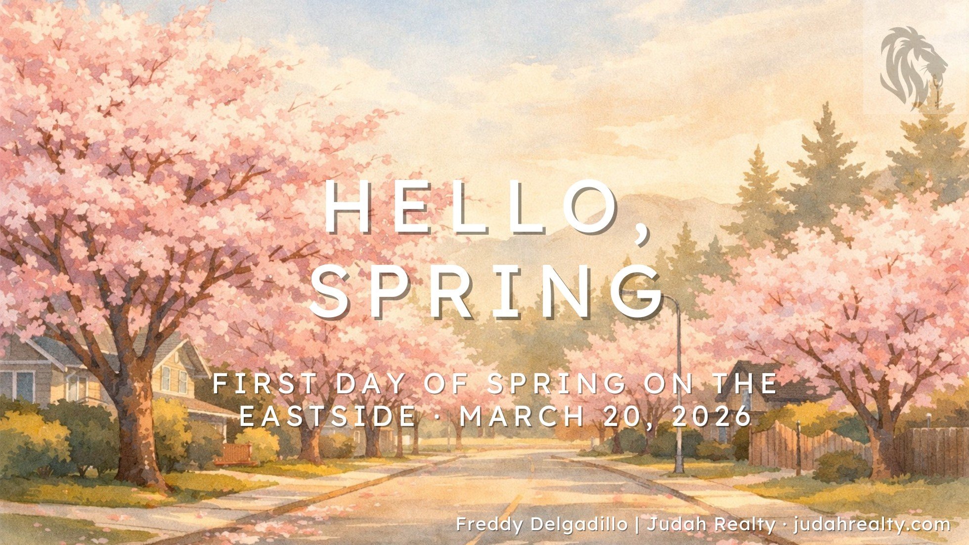 Hello, Spring! ☀️ Why the First Day of Spring Feels Extra Special on the Eastside