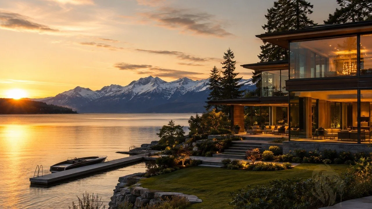 Sotheby's International Realty 50th anniversary — luxury real estate Eastside Washington, Bellevue Kirkland Mercer Island waterfront homes, Realogics Sotheby's International Realty 2026