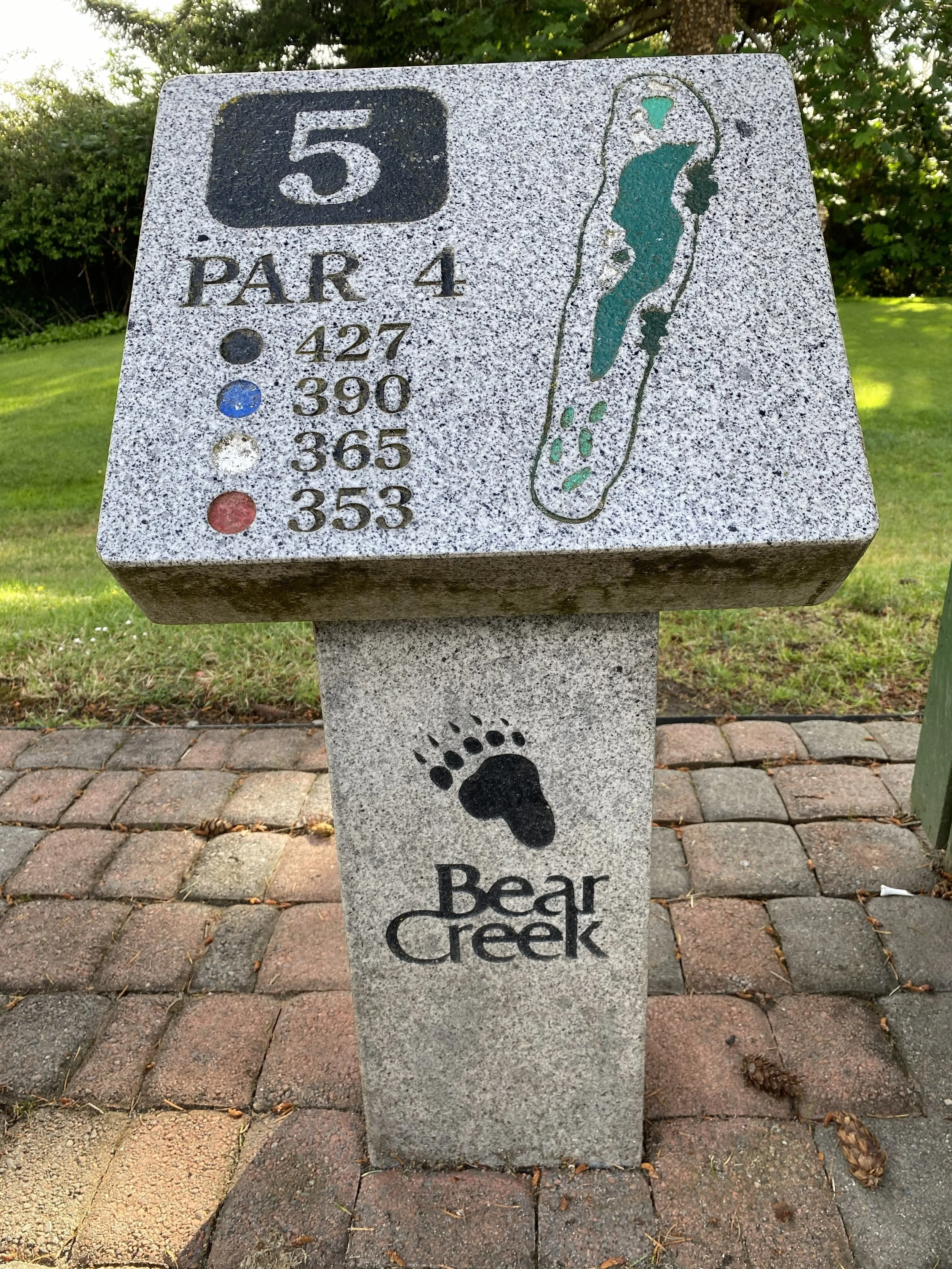 Bear Creek Country Club 5th fairway - longest drive challenge - Redmond Washington