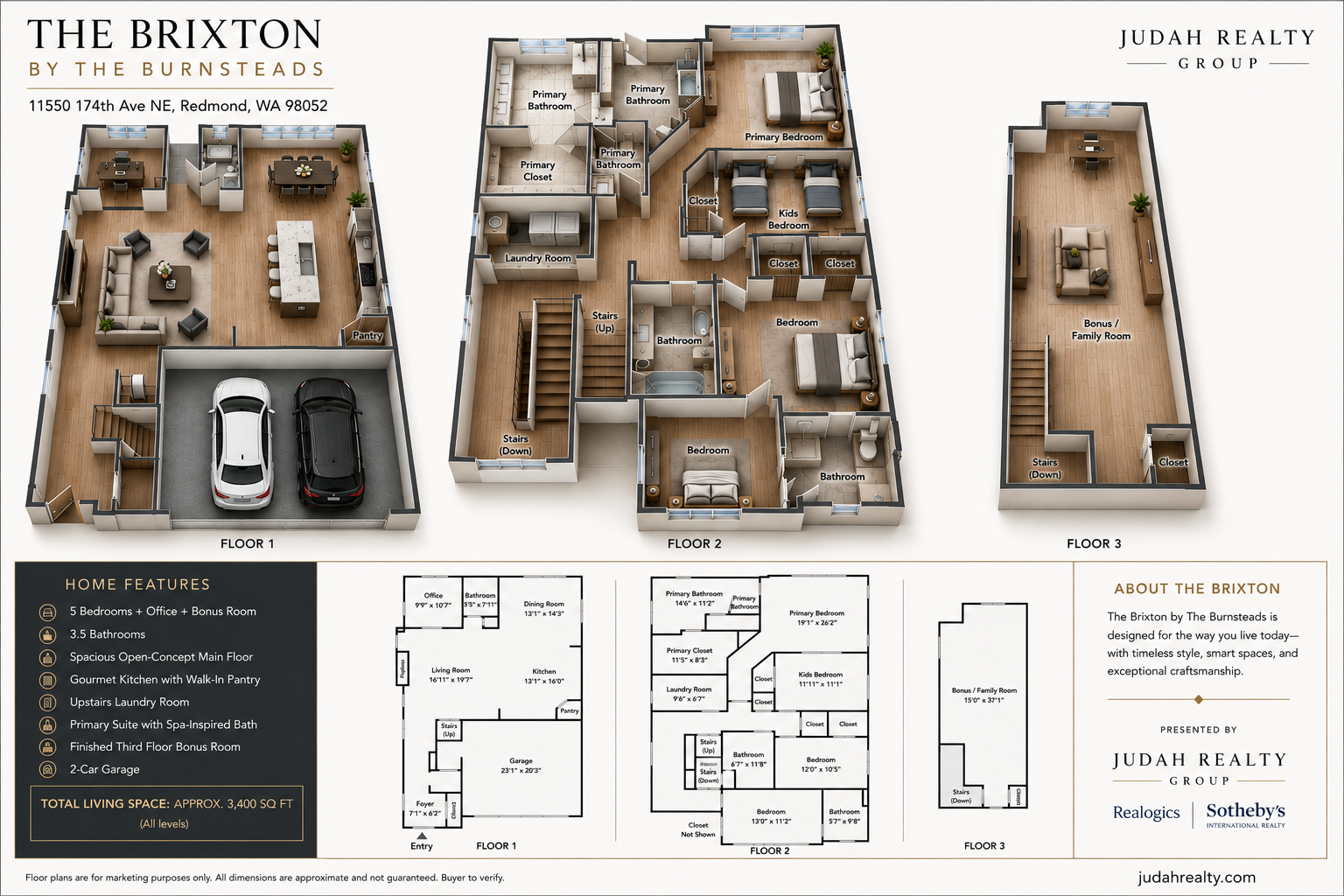 The Brixton at Hawthorne Park in Redmond WA - by Burnstead