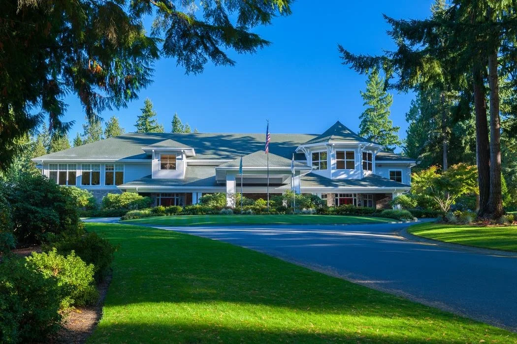 Sahalee Country Club 43,000 square foot championship clubhouse exterior, Sammamish Washington