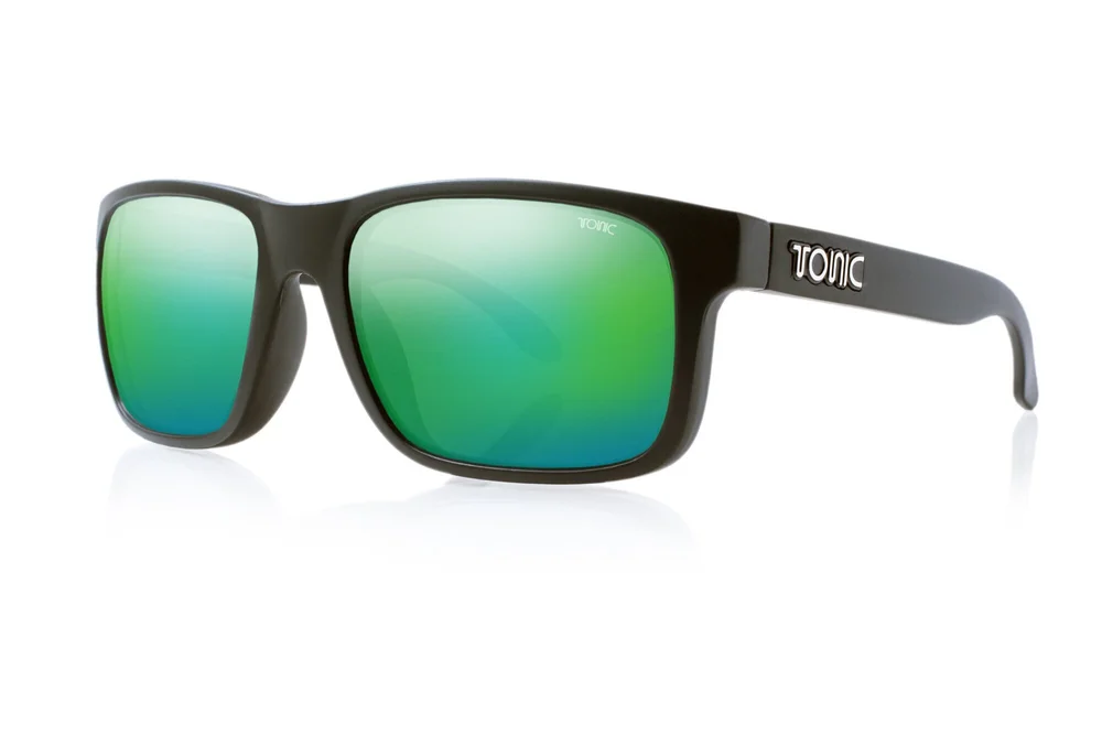 MO Green Mirror HD Grey Base — Tonic Polarized Eyewear