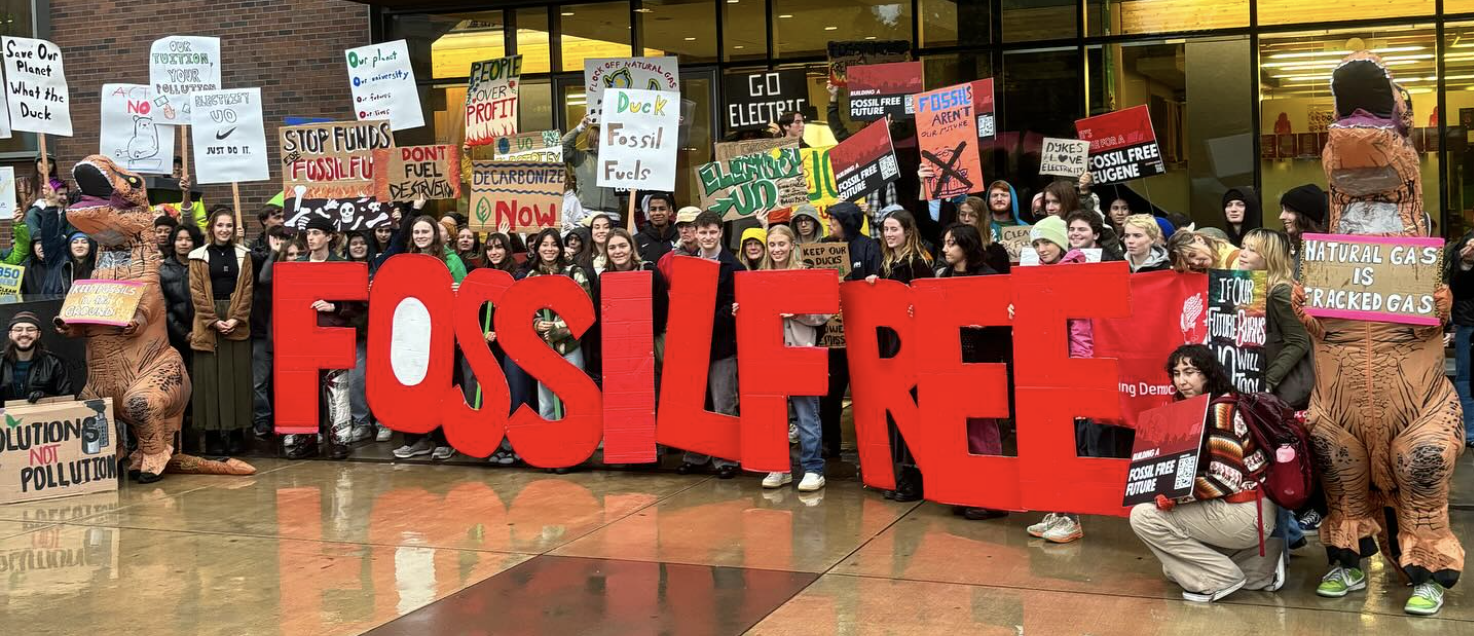 University of Oregon Increases Fossil Fuel Use By Over Fifty Percent — TAKE ACTION!