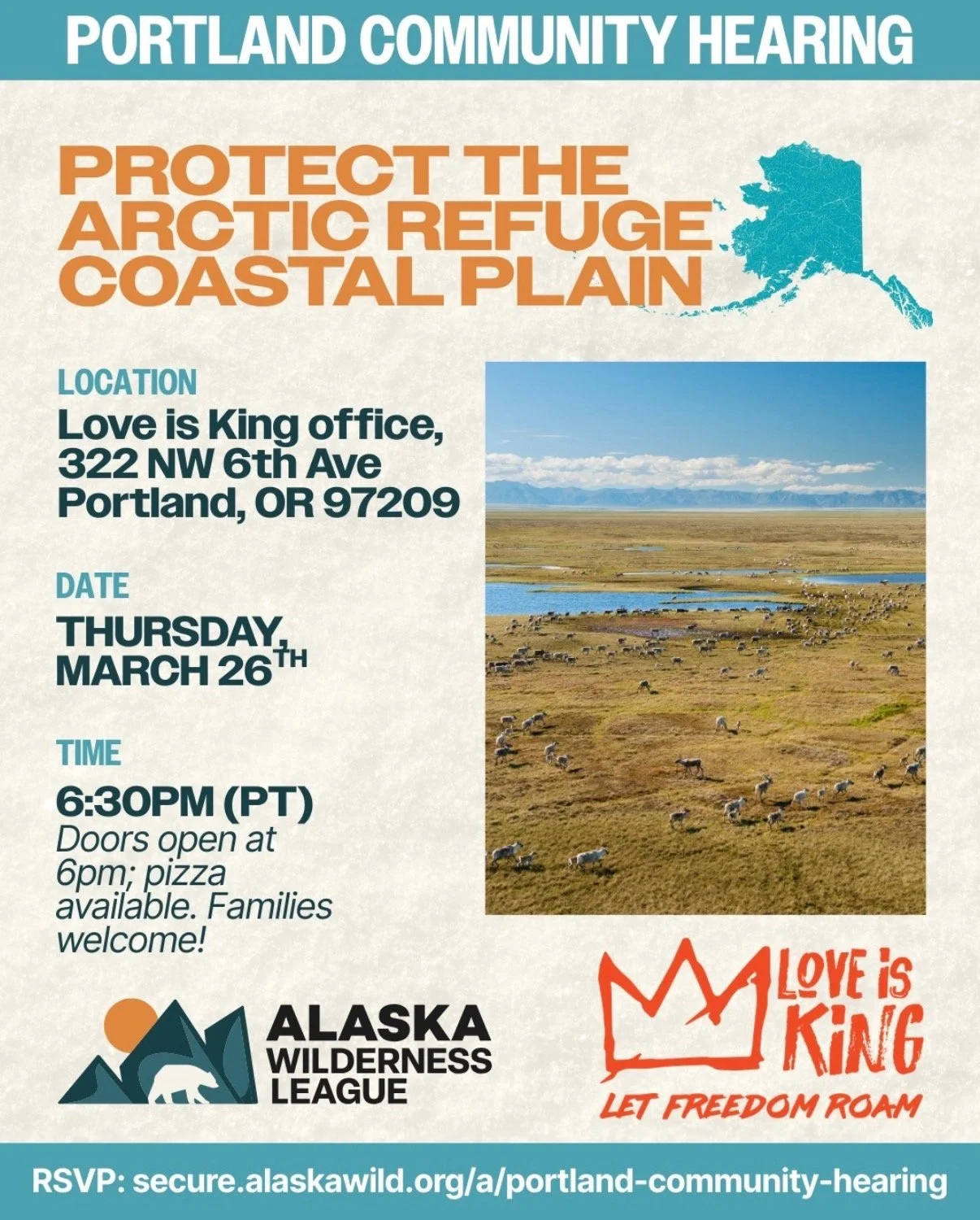 Portland Community Hearing: Protect the Arctic Refuge