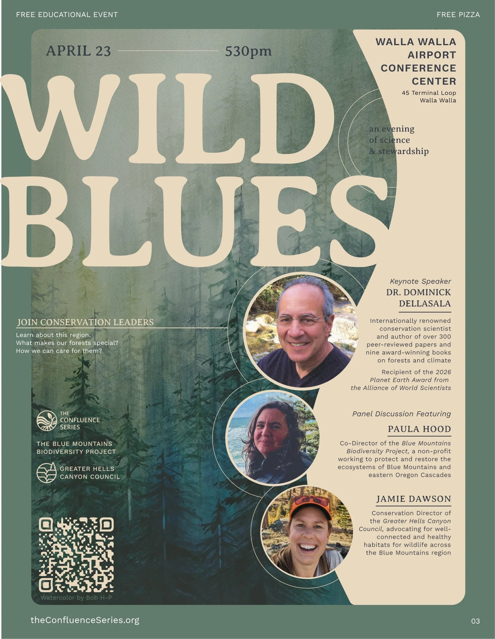 Wild Blues: an Evening of Science and Stewardship // Walla Walla