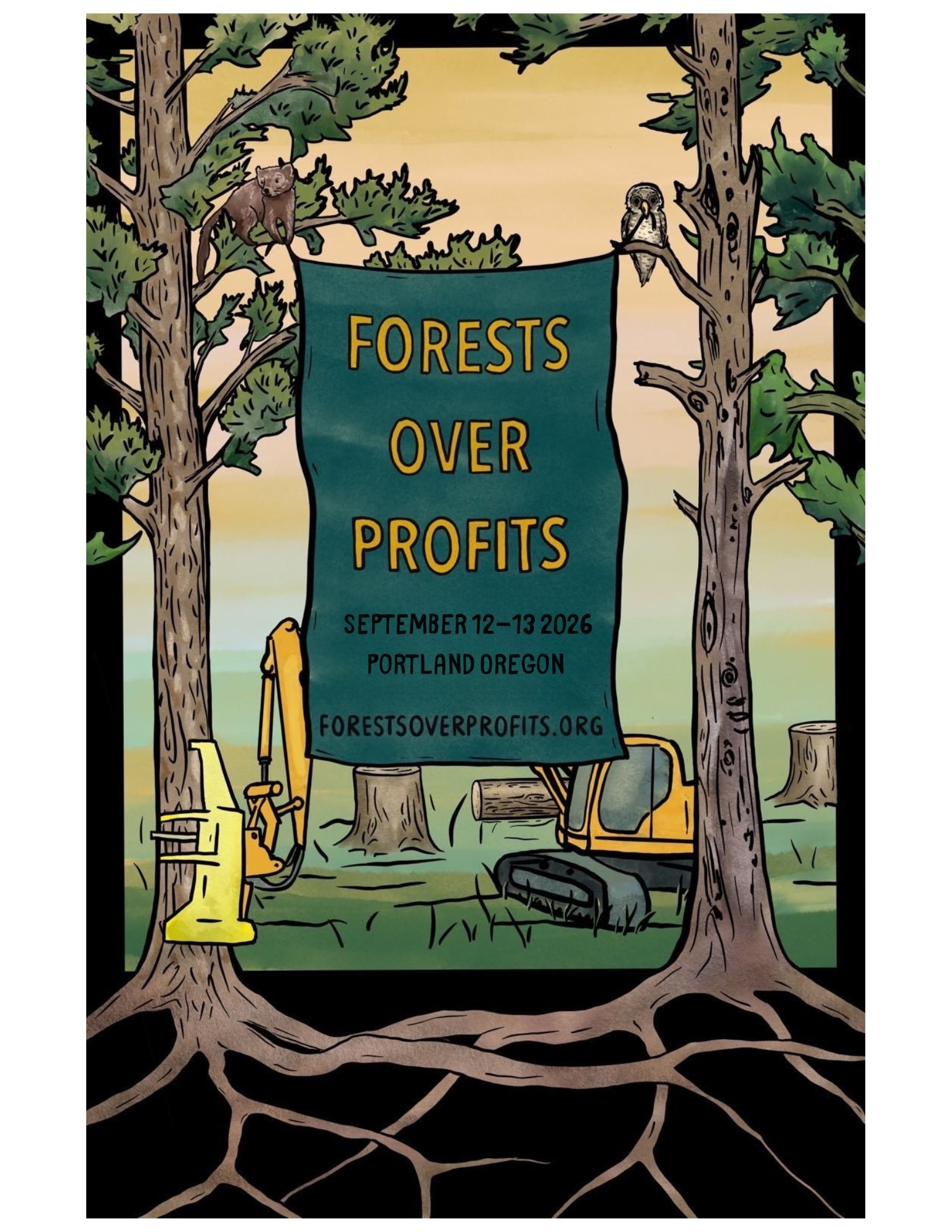 FOREST OVER PROFITS COUNTER - Conference