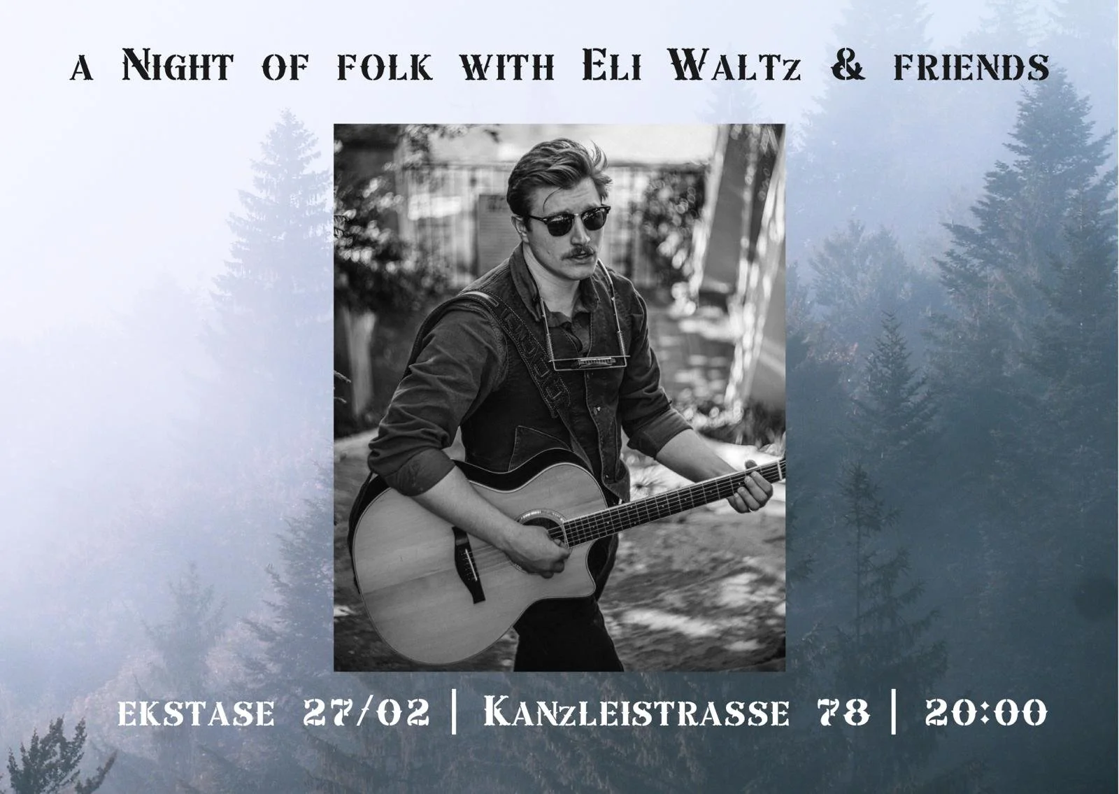 Eli Waltz @ Ekstase w/ Annabel Personeni &amp; Nick Eyring