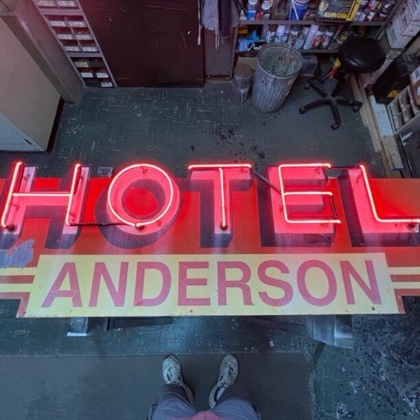 Our neon sign had some repairs done! 

Some of the letters were not lit and needed some TLC. Thanks to Brian at NEart in Minneapolis for doing an amazing job.