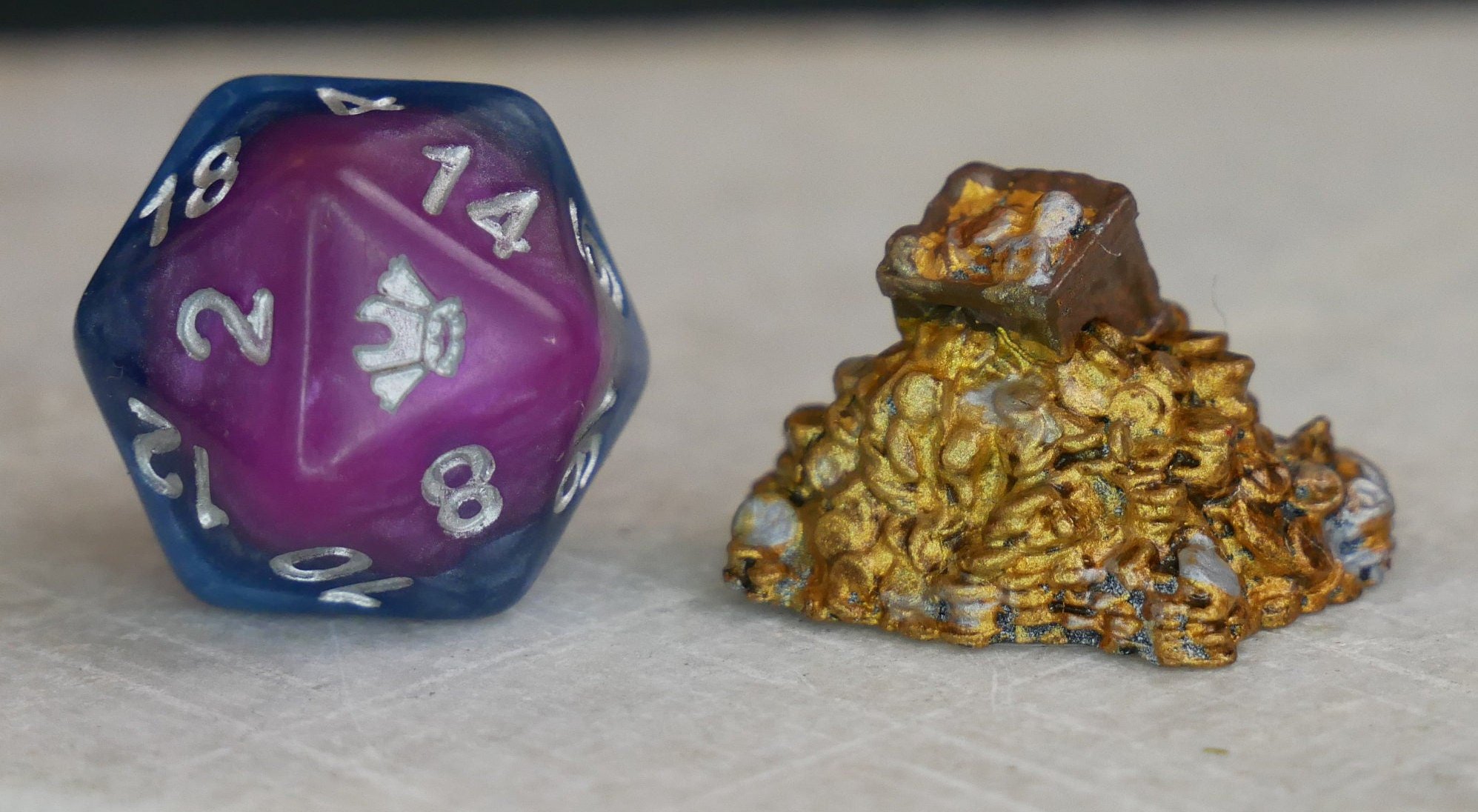 Hand Painted small hoard - assorted miniature - one | TTRPG | RPG | DND