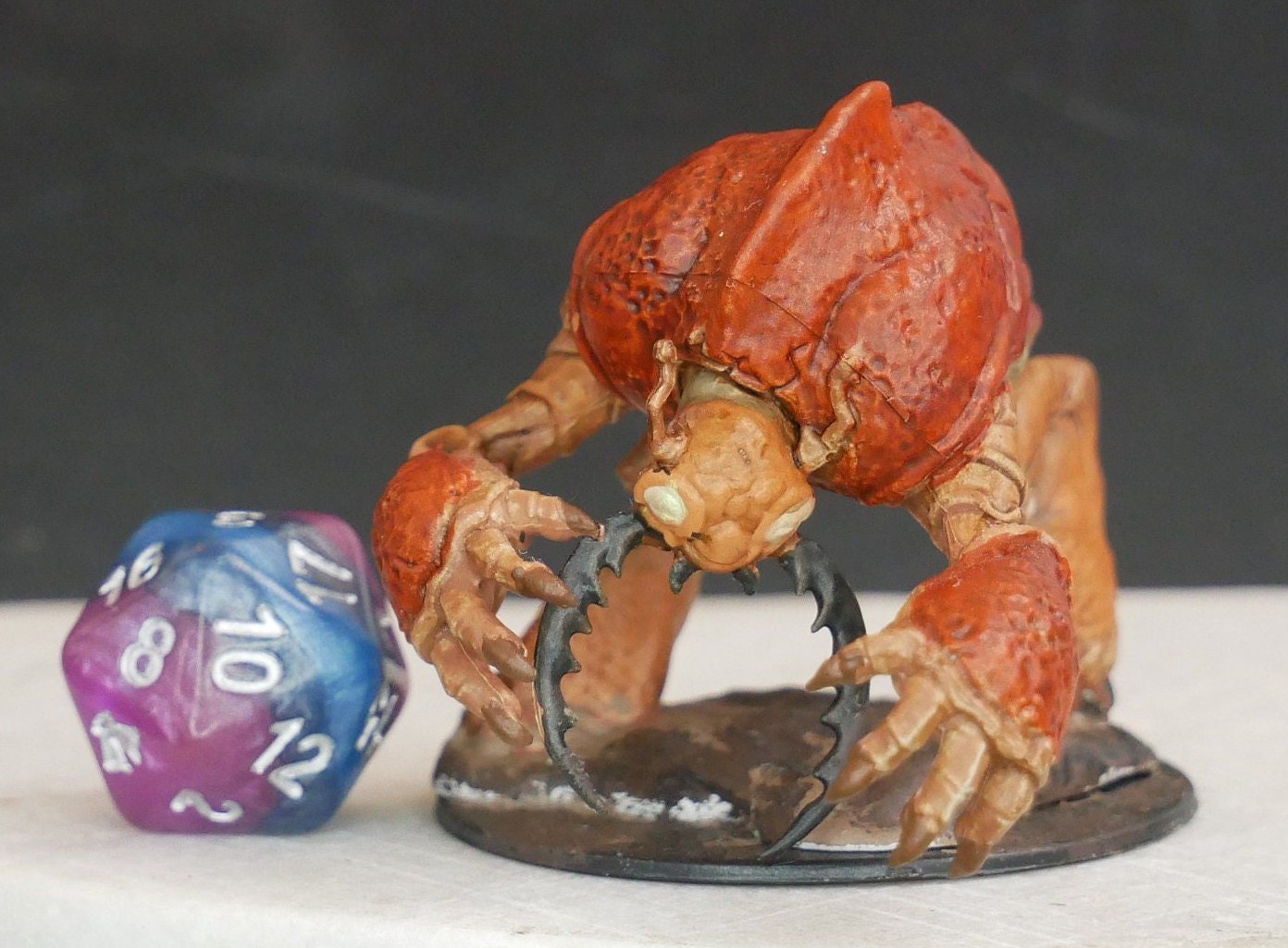 Custom-painted Umber Hulk Miniature | TTRPG | Mini | DND | RPG