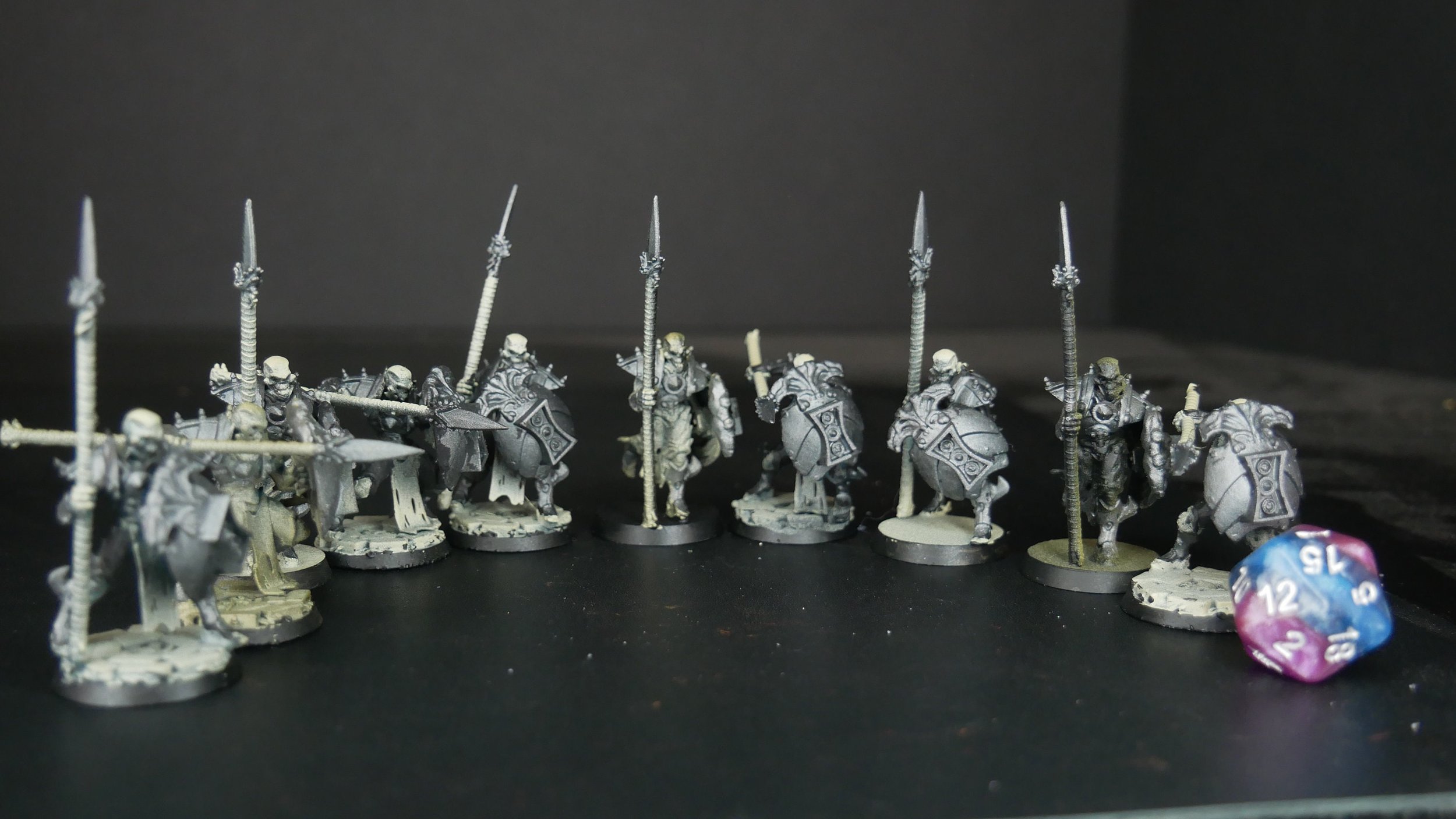 Hand painted Skeletons (10) miniatures | TTRPG | RPG | DND
