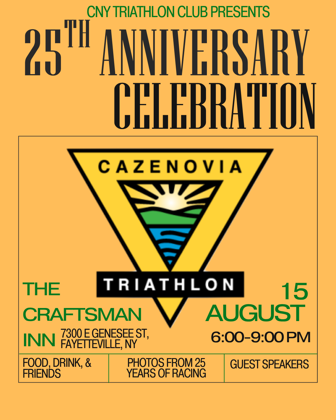 Caz Tri 25th Anniversary Celebration