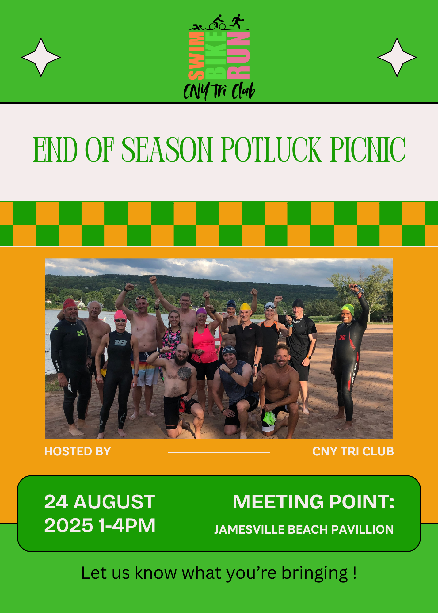 End of Season Potluck