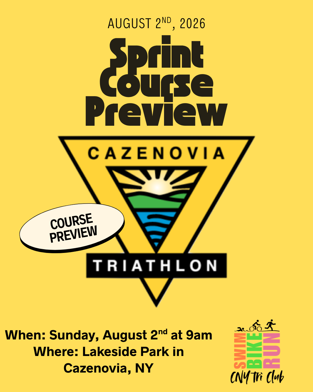 Caz Tri Sprint Bike Course Preview