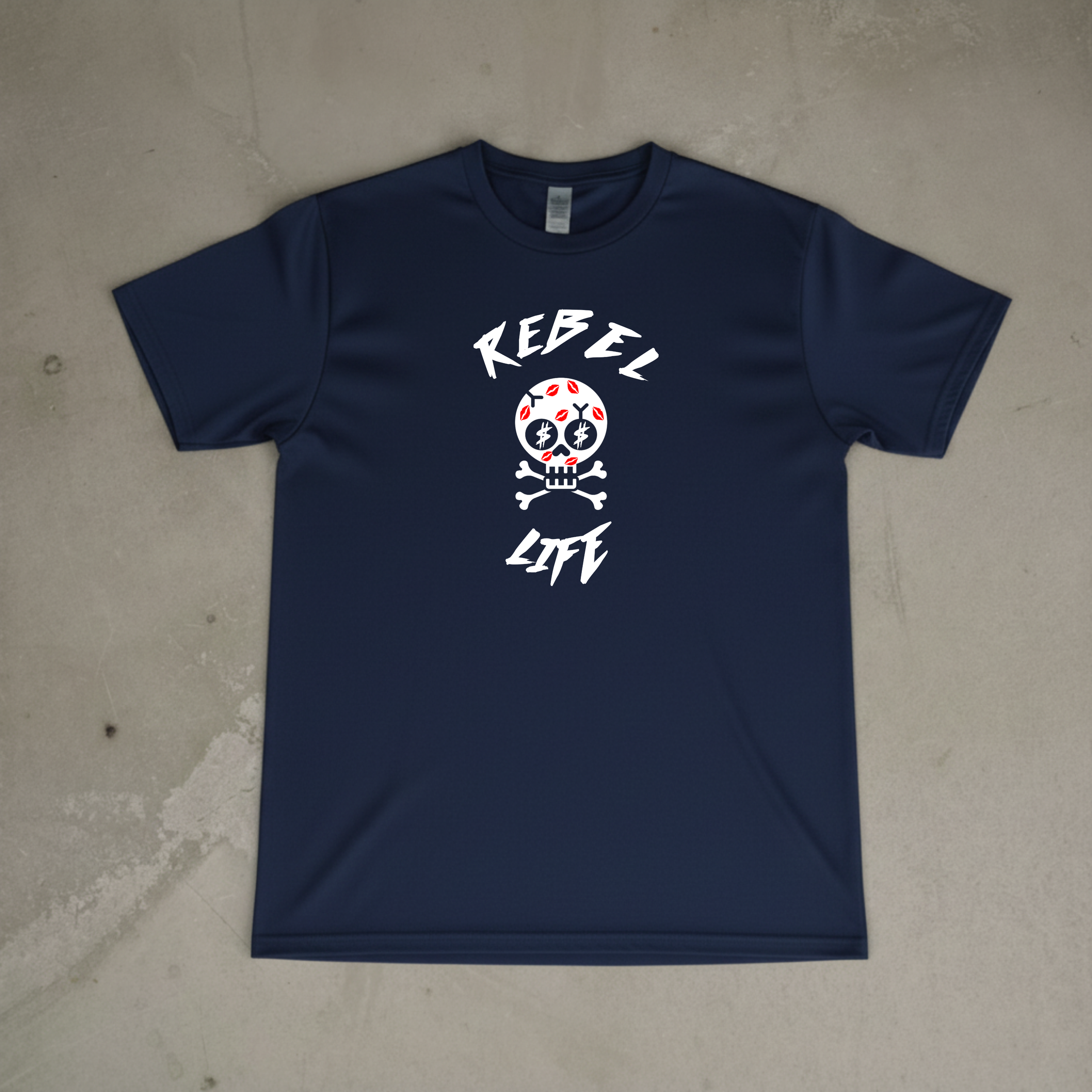 Rebel Life I Navy Tee.png