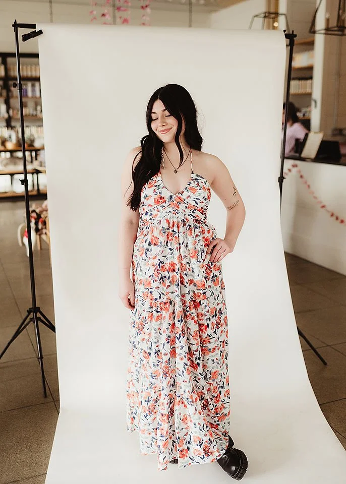 Poppy Floral Maxi Dress  EM Studio