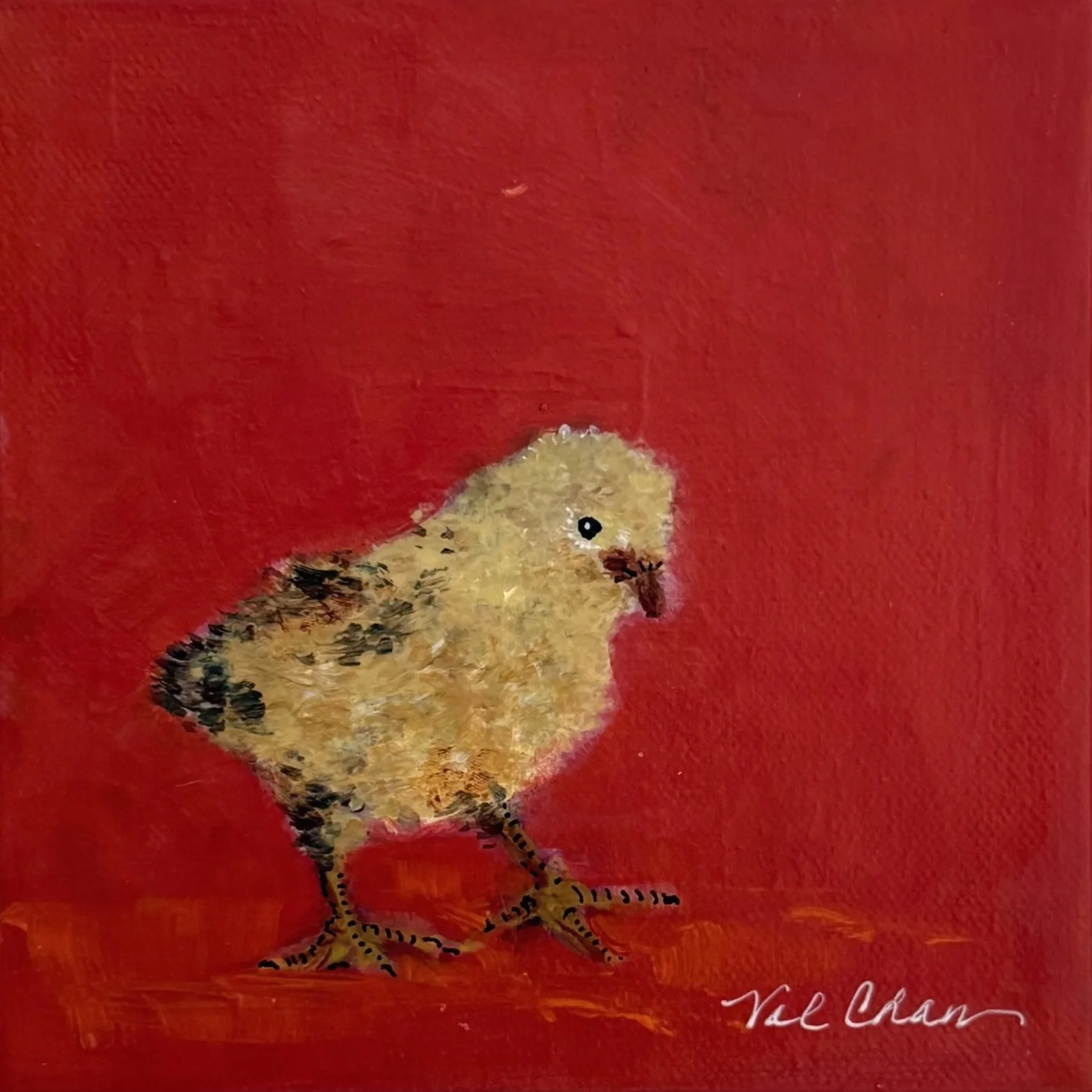 Chicklets #1 of 9 6”x6”  Acrylic