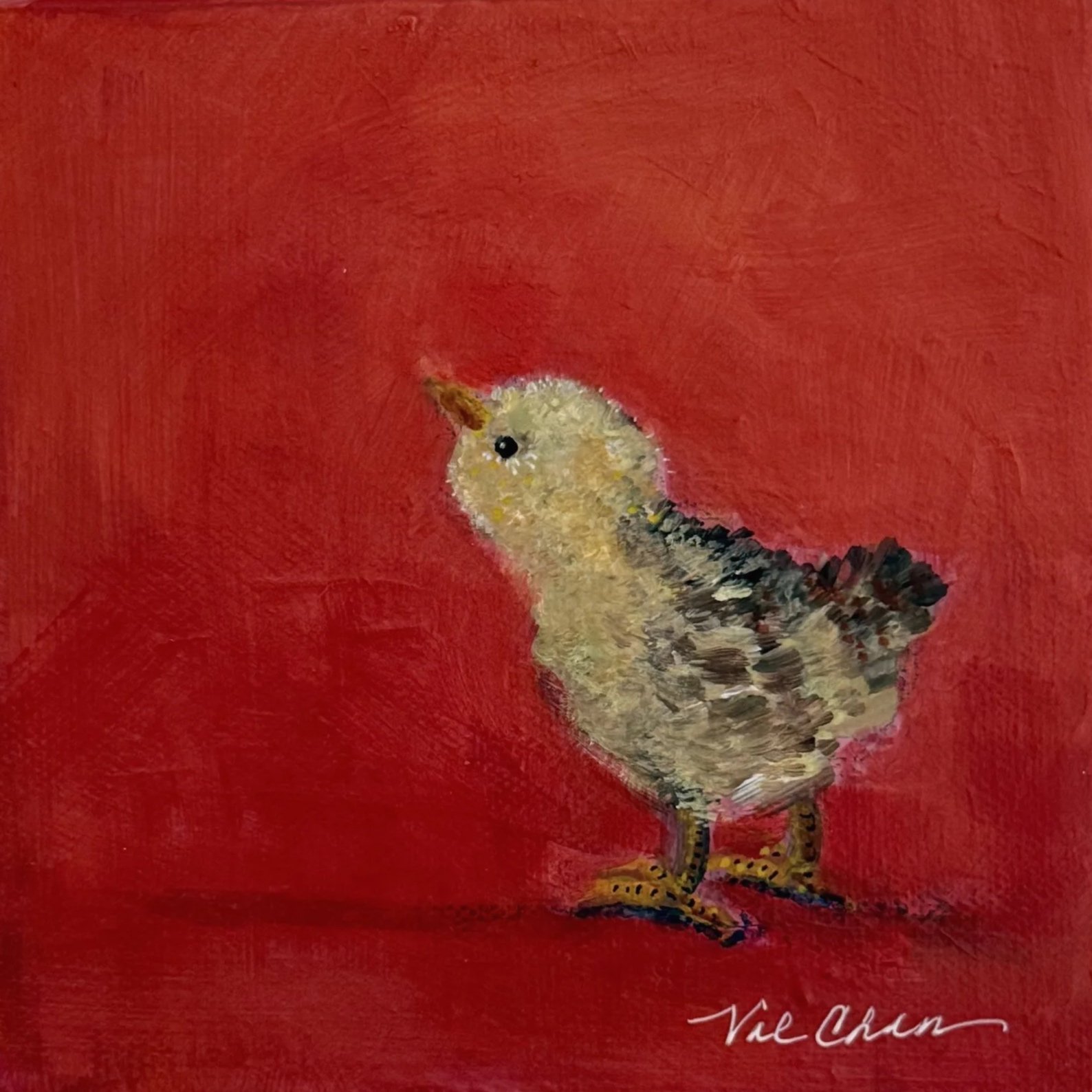 Chicklets #2 of 9 6”x6”  Acrylic