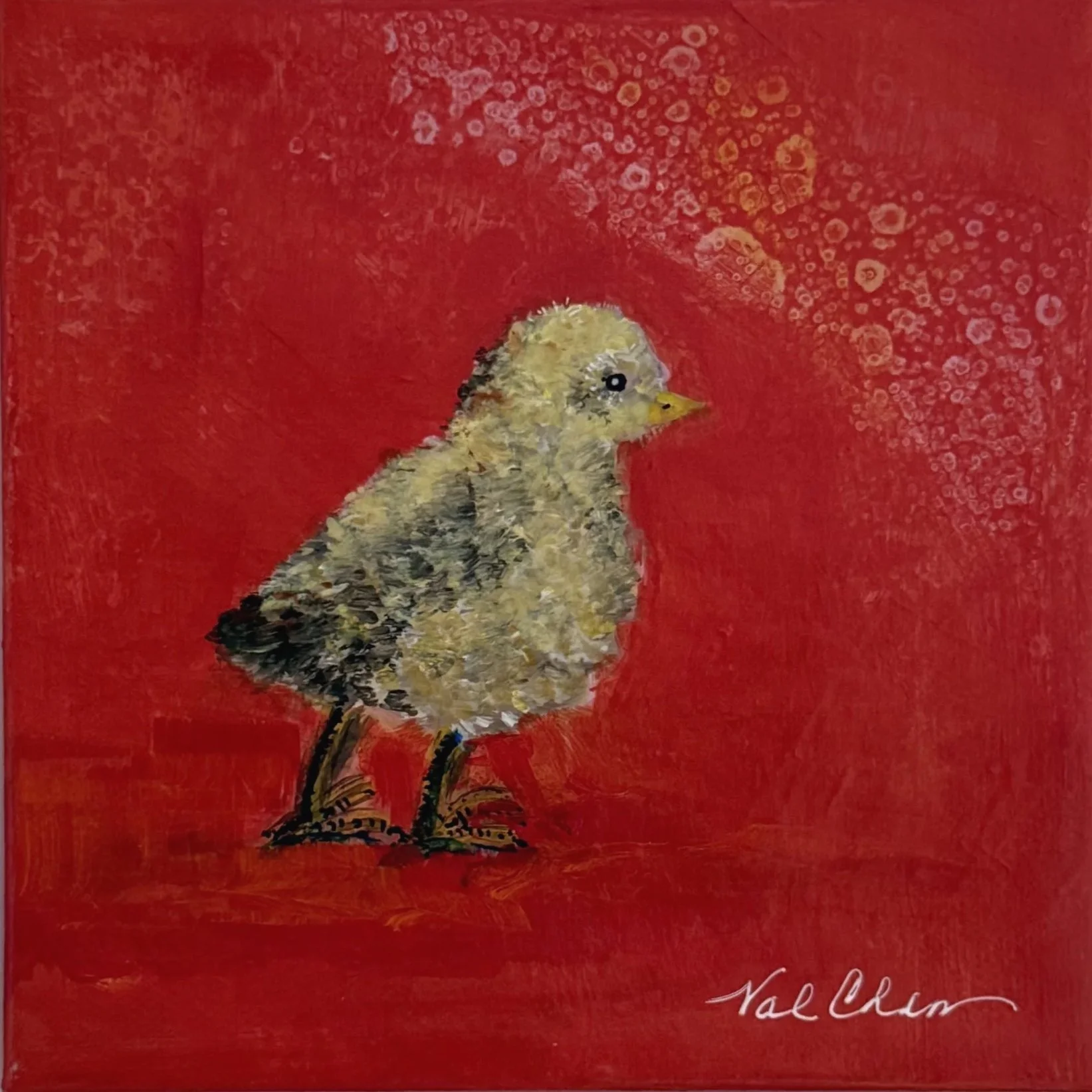 Chicklets #3 of 9 6”x6”  Acrylic