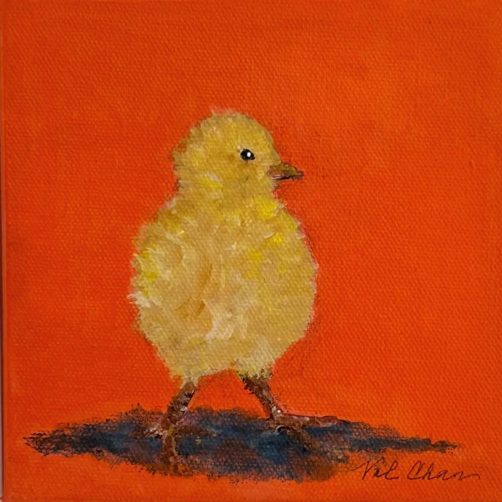 Chicklets #6 of 9 6”x6”  Acrylic