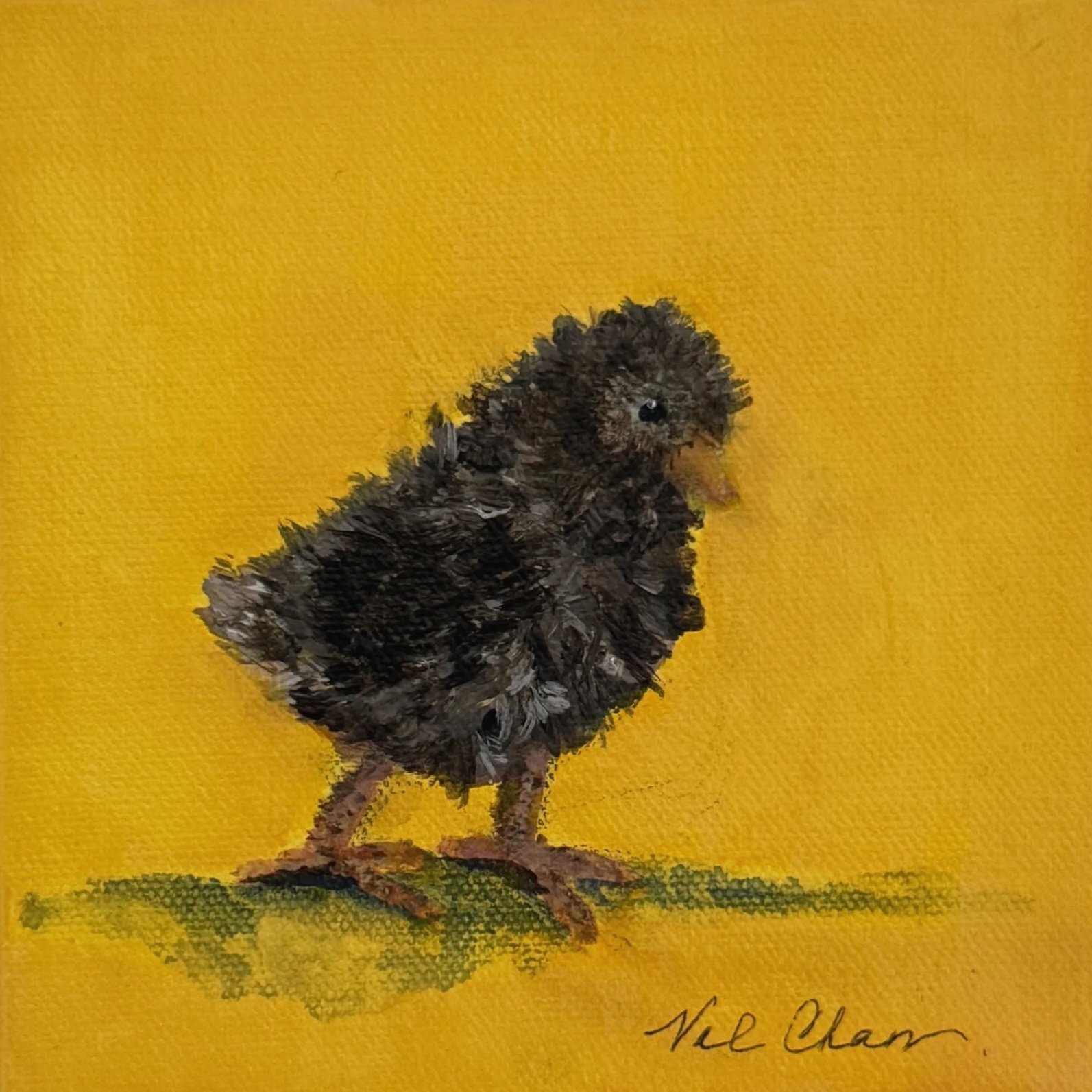 Chicklets #7 of 9 6”x6”  Acrylic