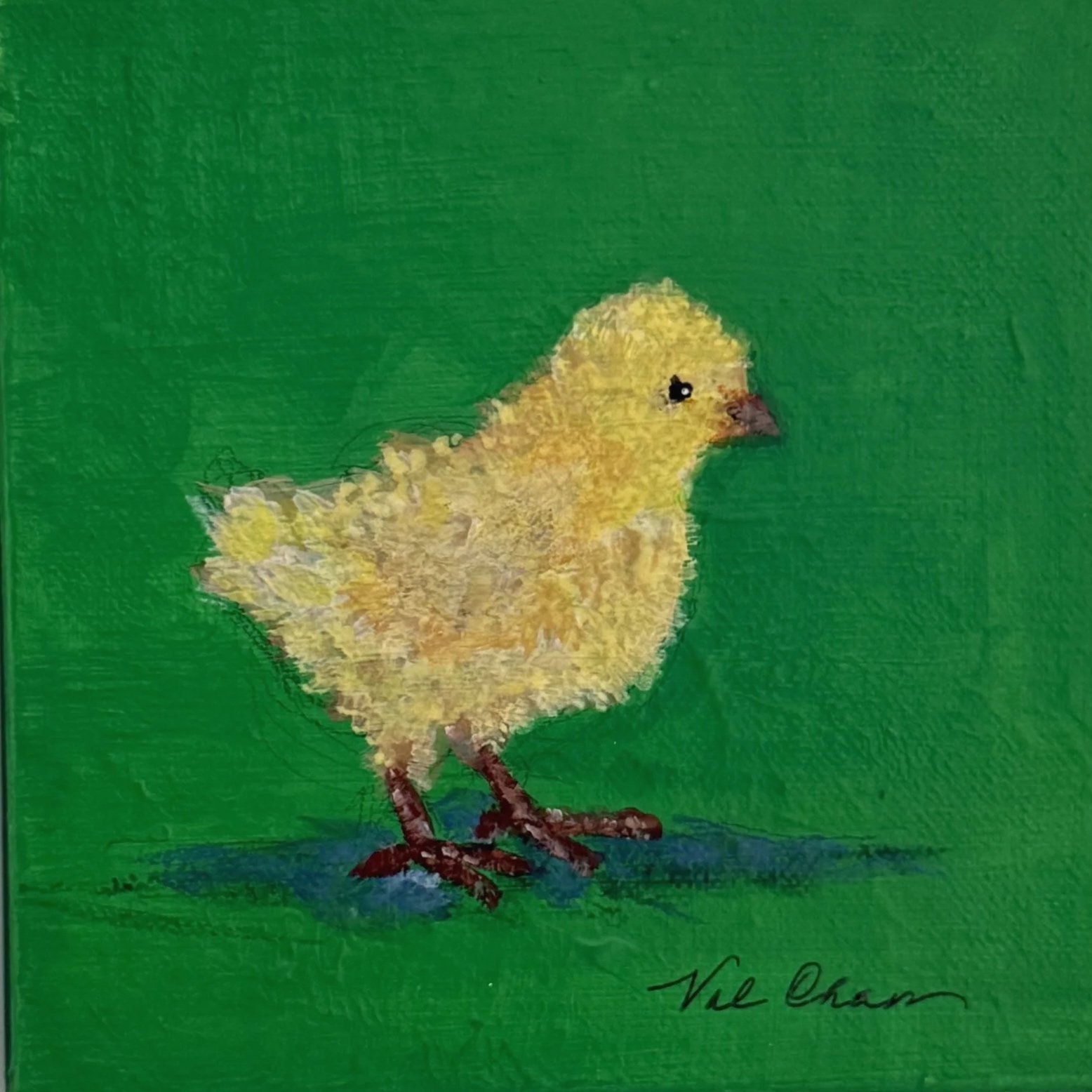 Chicklets #8 of 9 6”x6”  Acrylic