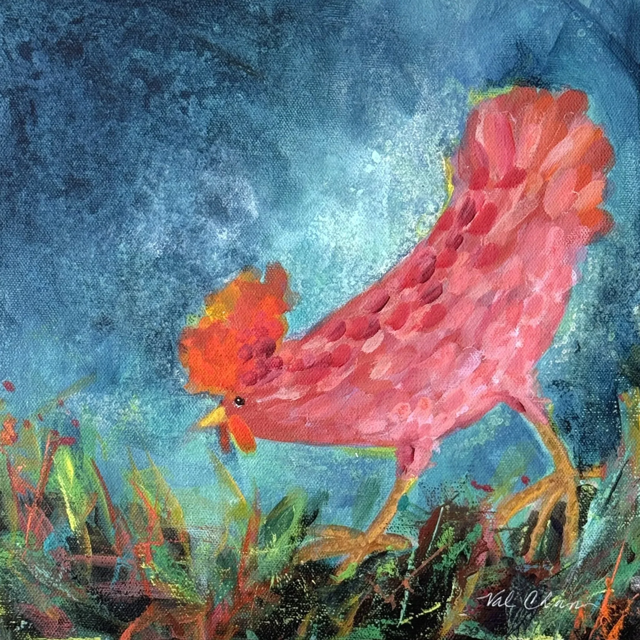 Pinkie 12”x12” Acrylic