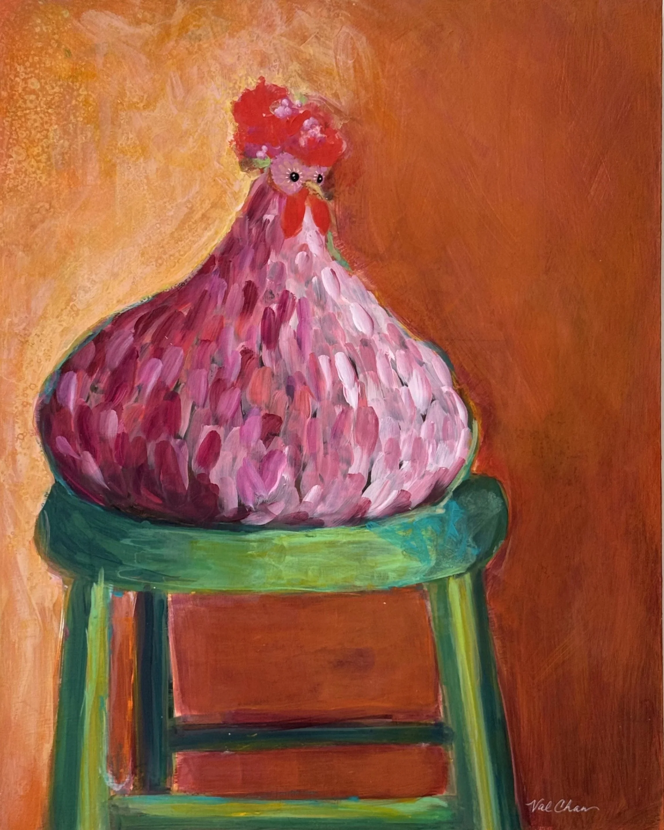Cupcake 16”x20” Acrylic