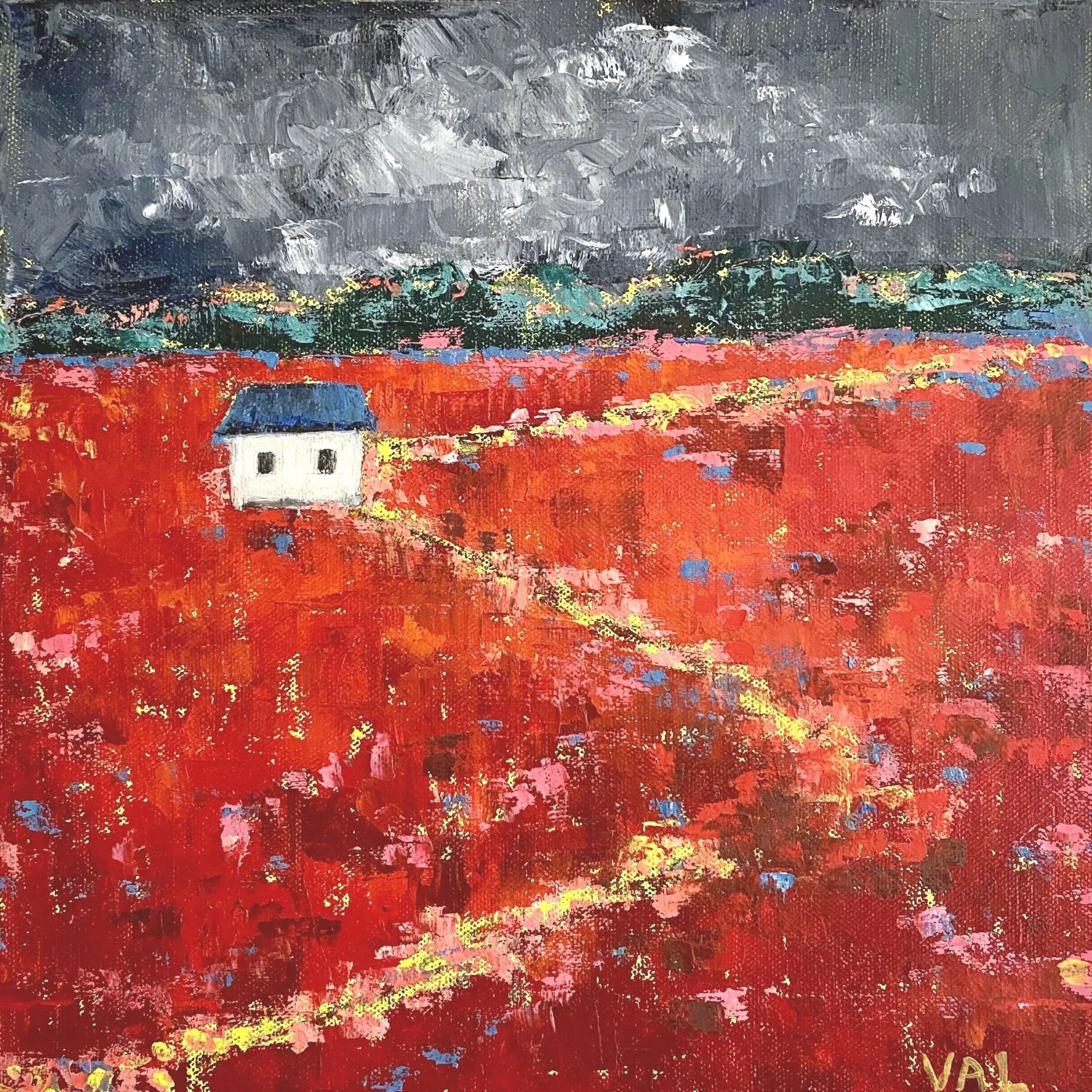 Home 12”x12” Oil