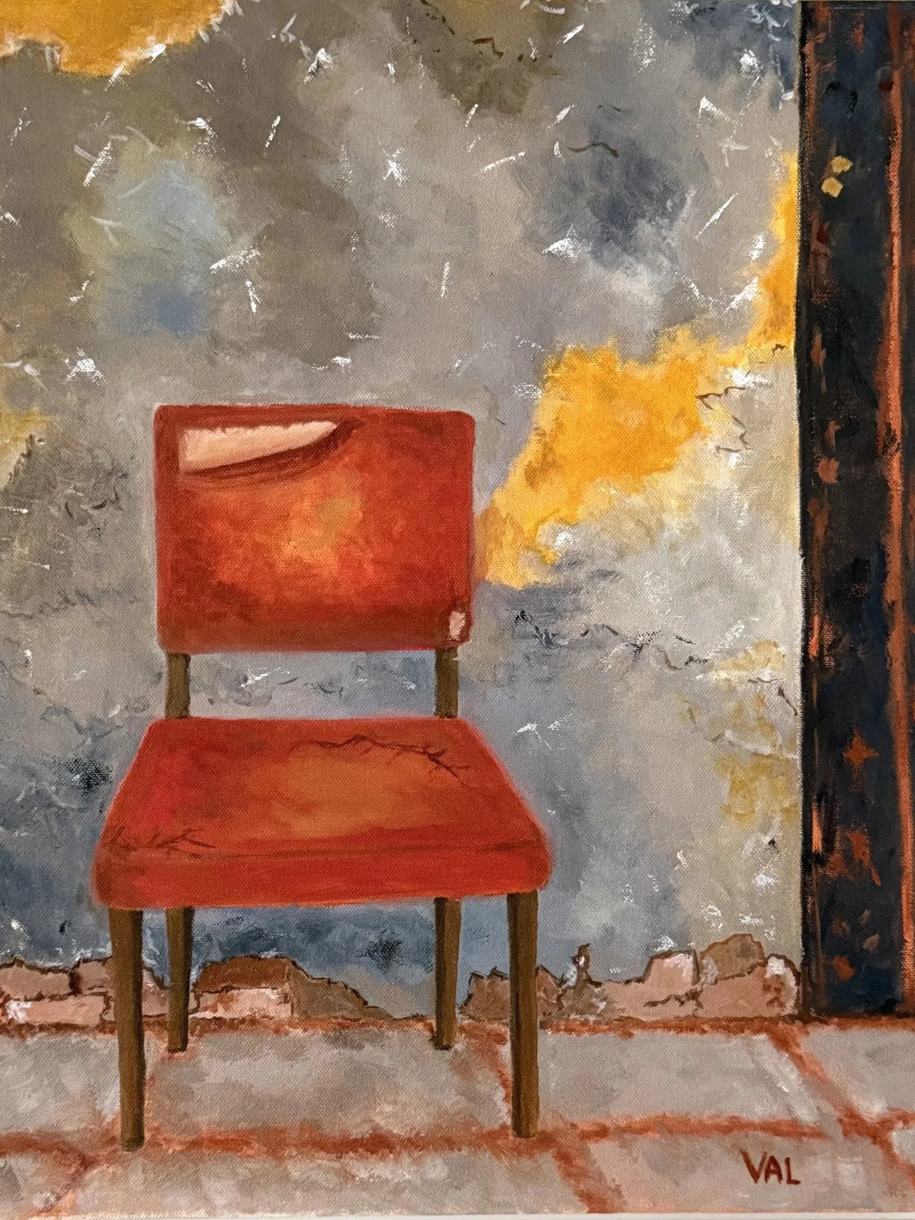 Waiting 16”x20” Oil