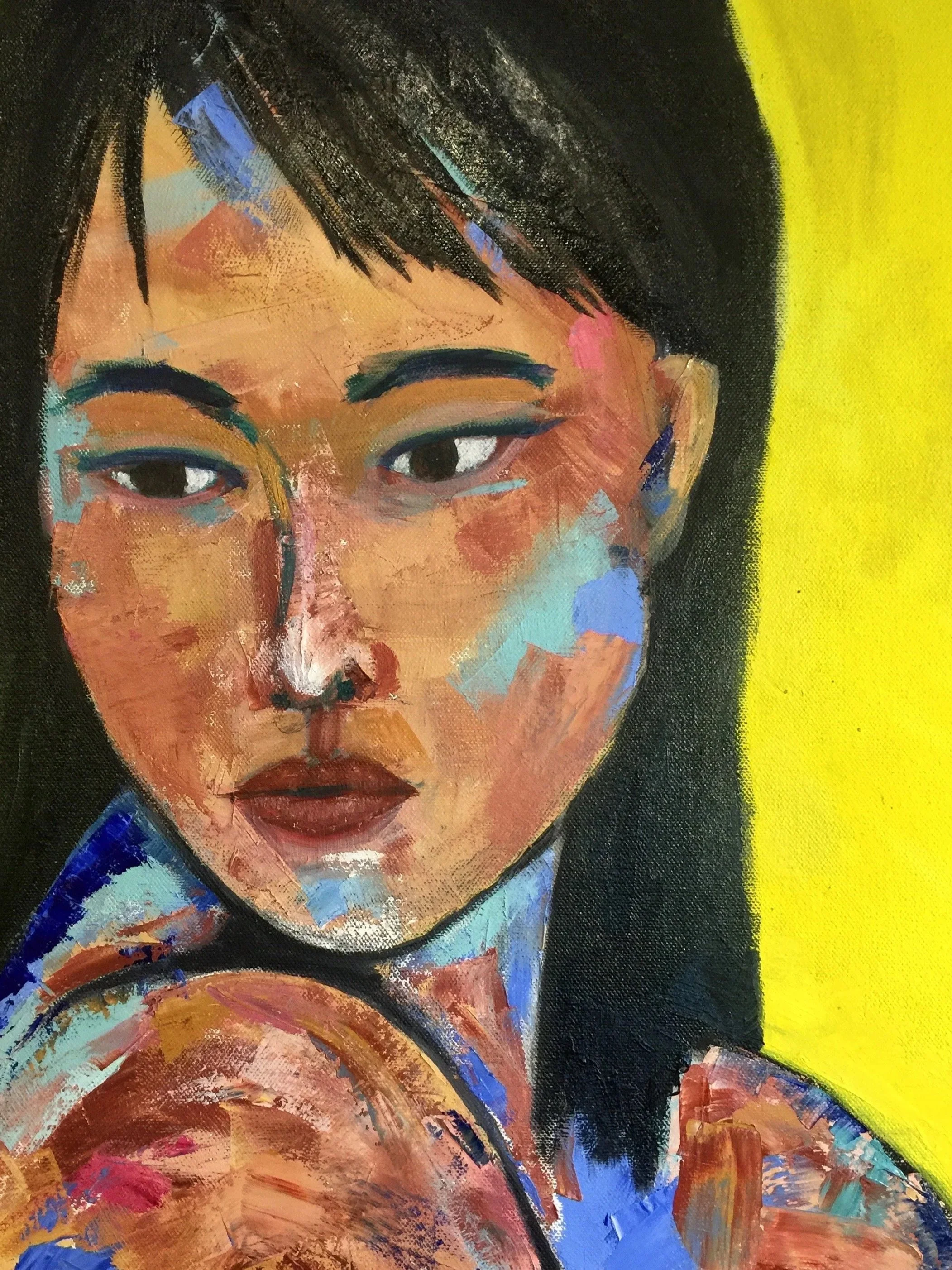 Strangely Familiar 16”x20” Oil