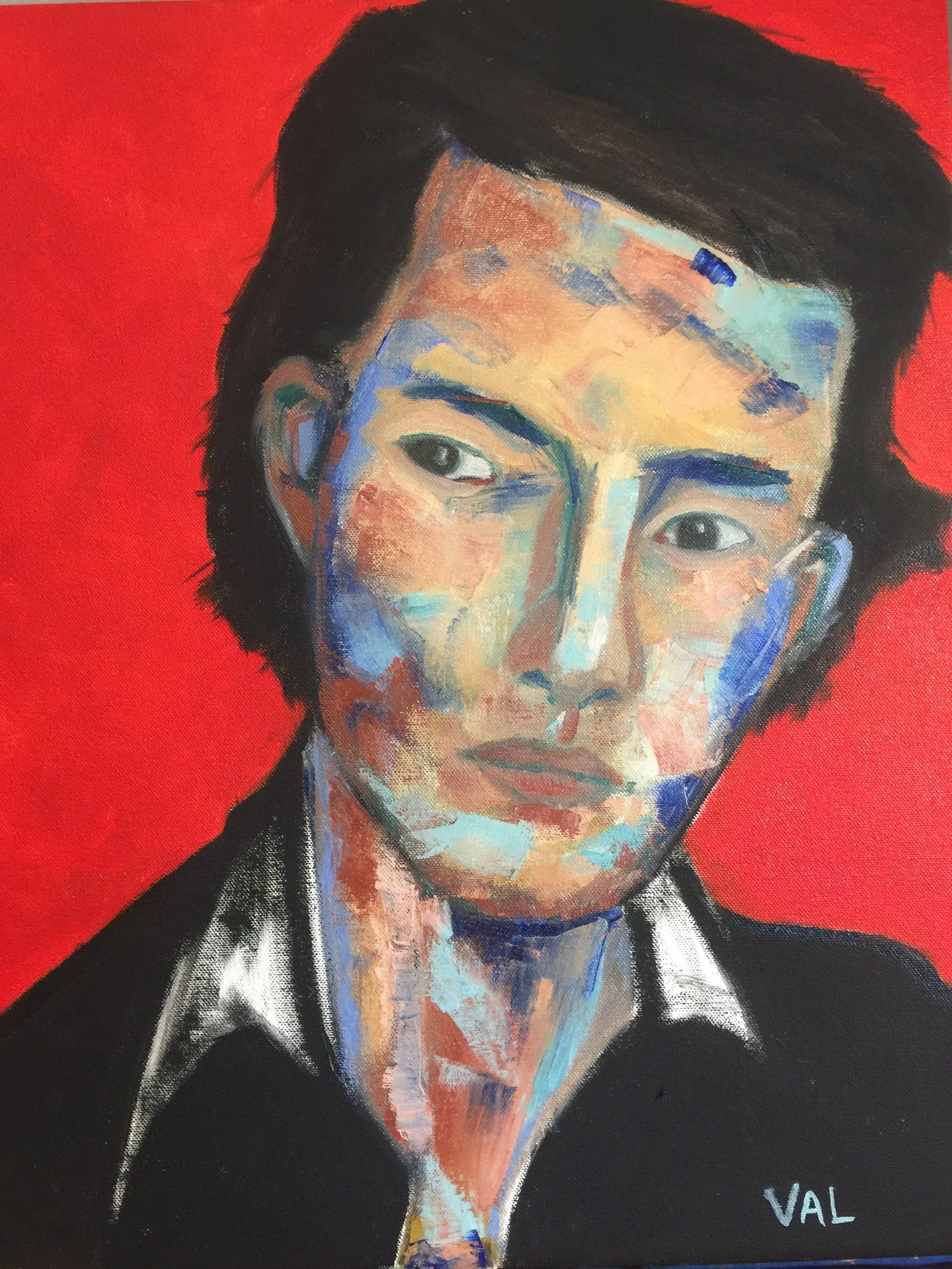 Sensitive Guy 16”x20” Oil