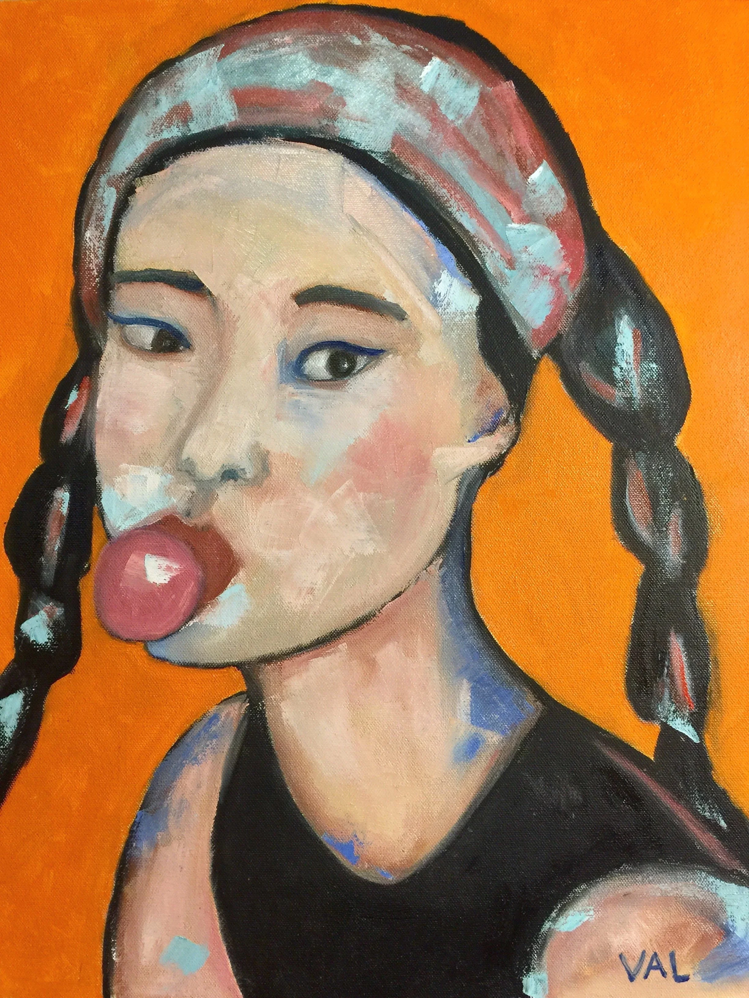 K-Pop 16”x20” Oil