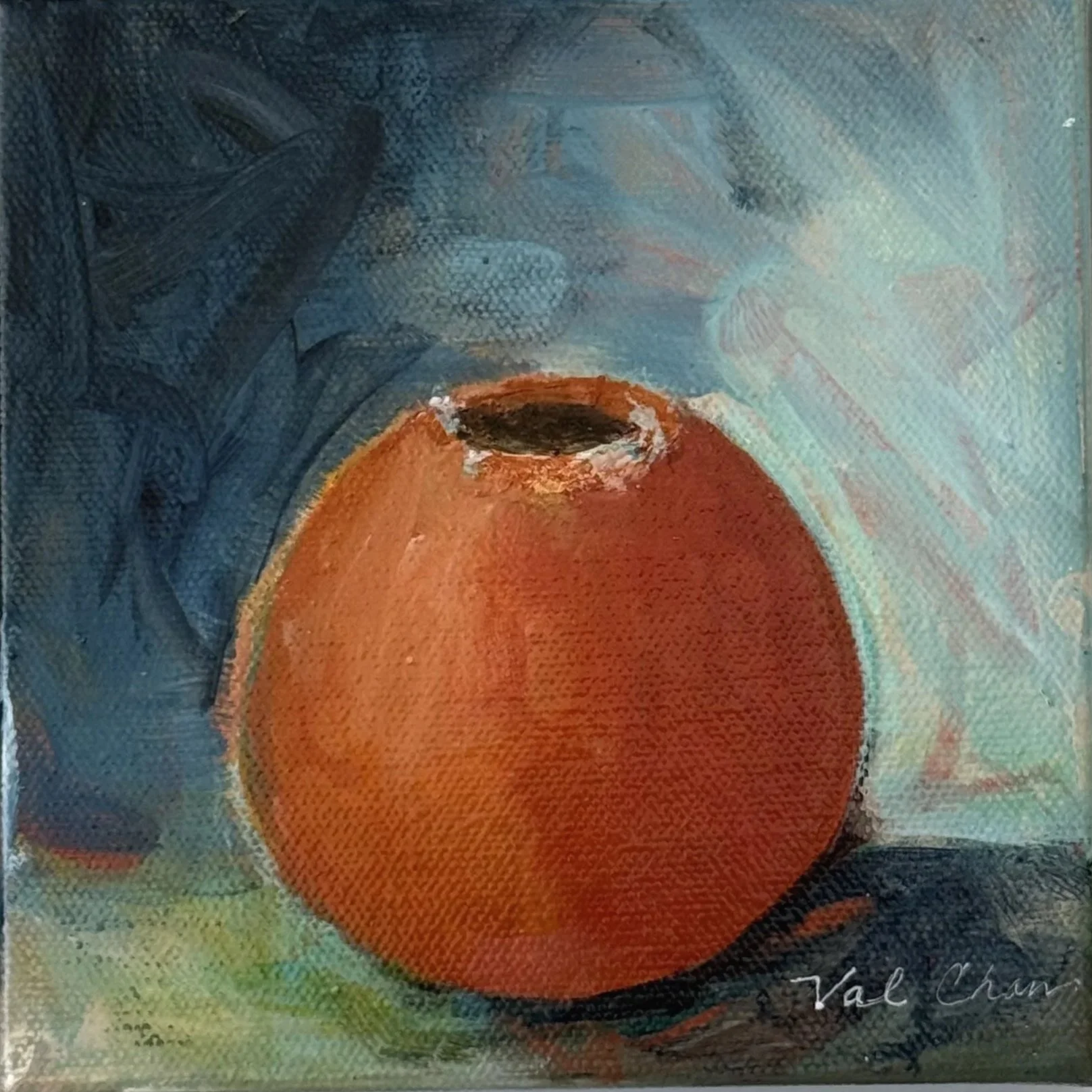 In Persimmon 6”x6” Acrylic