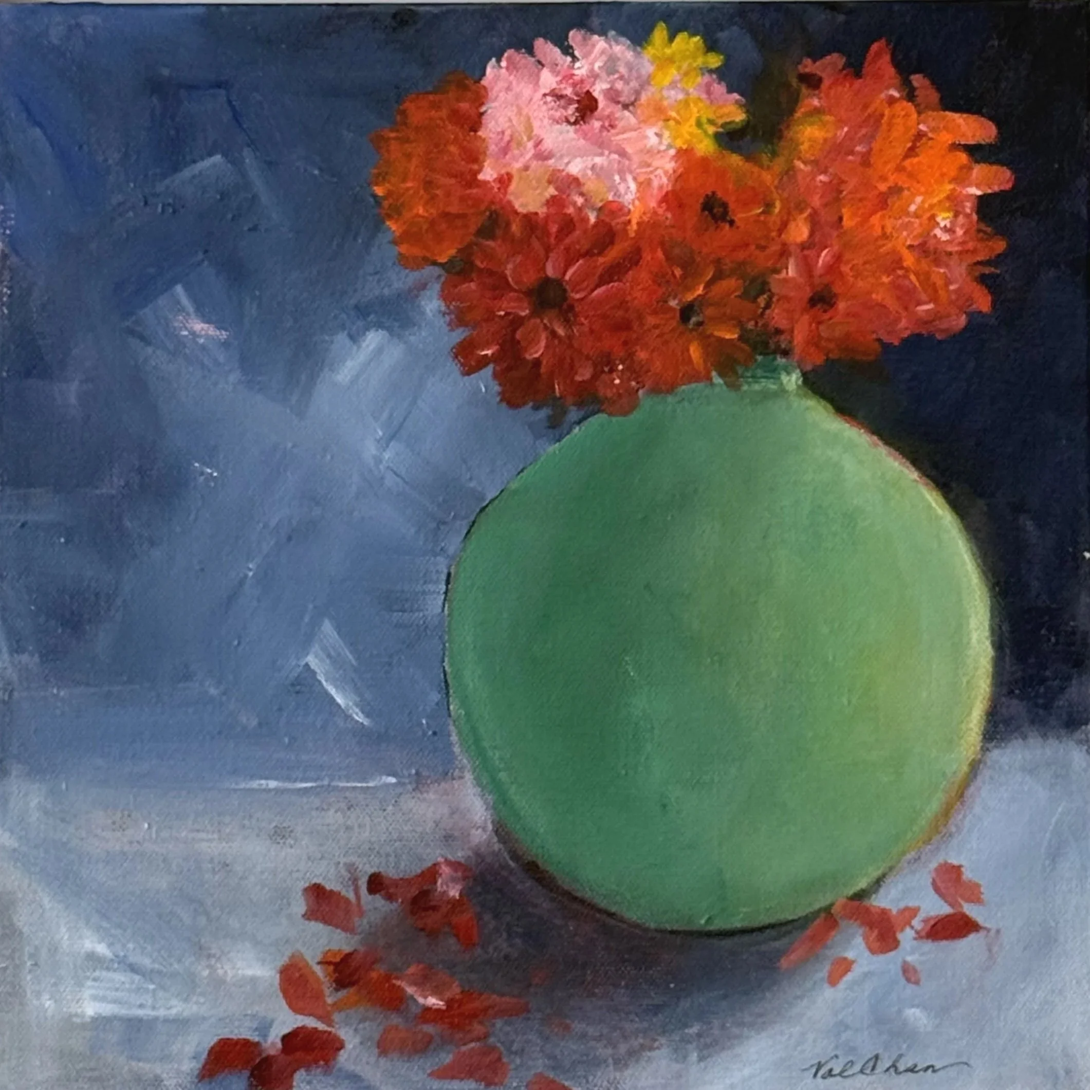 Dorie’s Vase 12”x12” Mixed Media