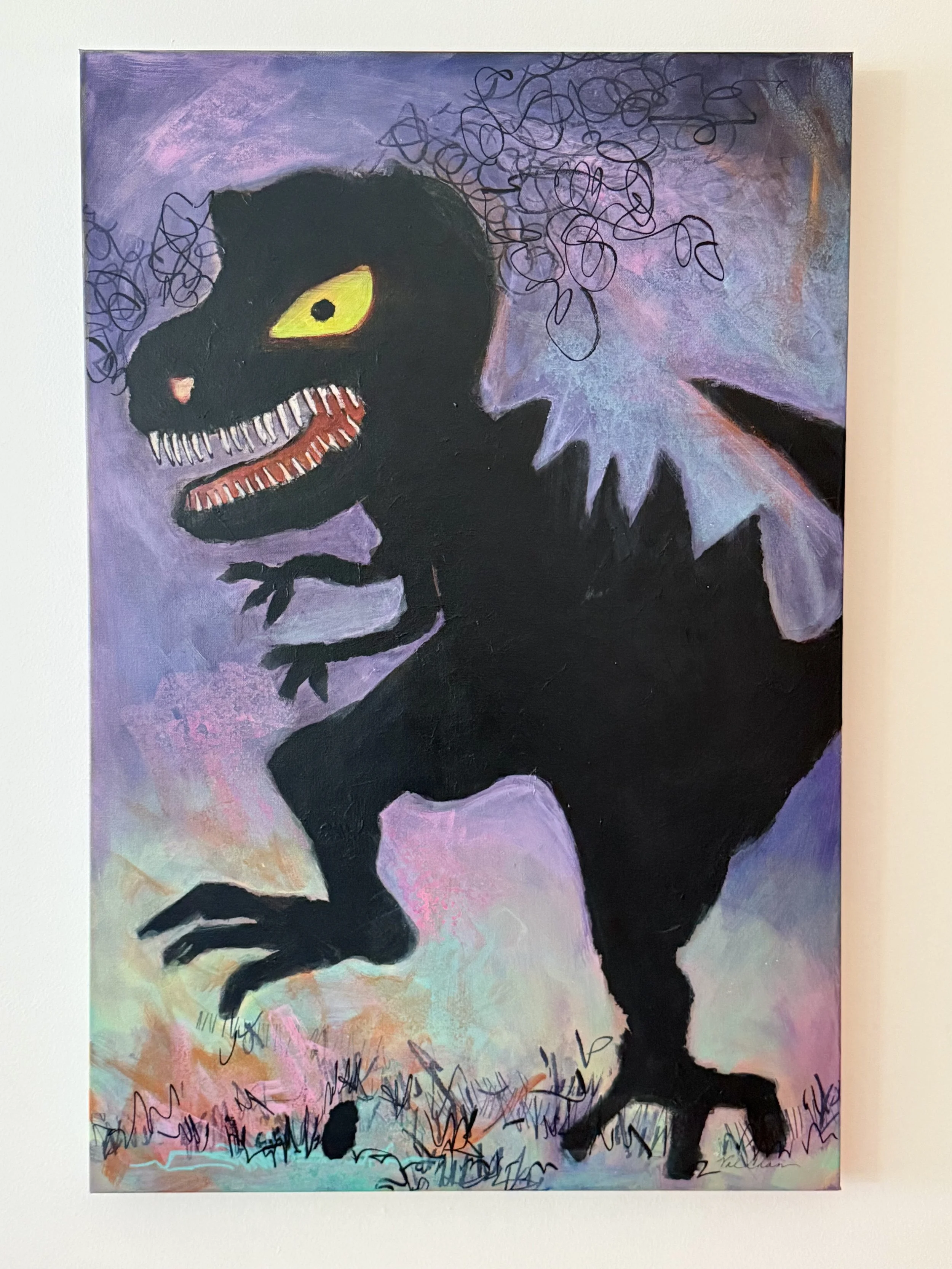 The Big Stomp 12”x12”