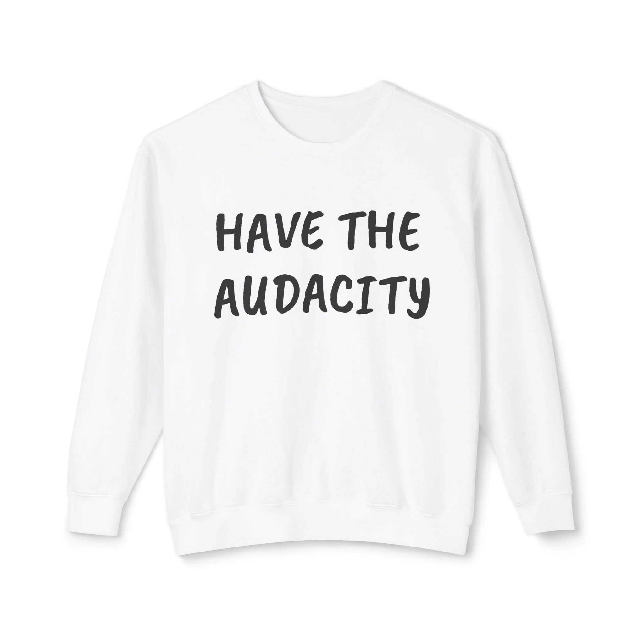 Have The Audacity- Long Sleeve Sweatshirt