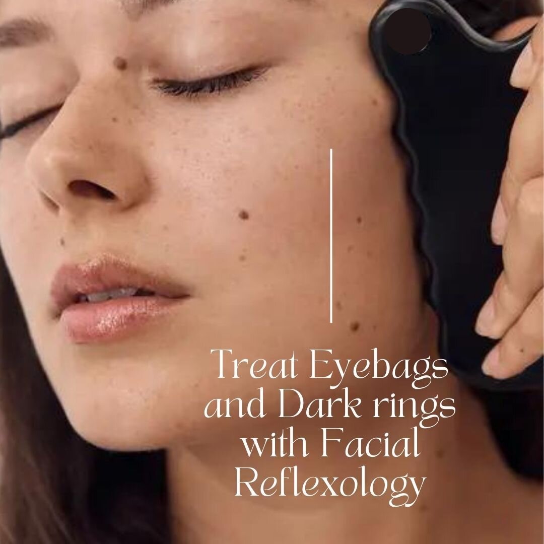 Unlock the secrets of getting rid of under-eye concerns with Facial reflexology and Gua Sha ✨

By applying pressure on specific acupressure points in the face and head, we can bring harmony to its associated organ, channel of elimination and systems 