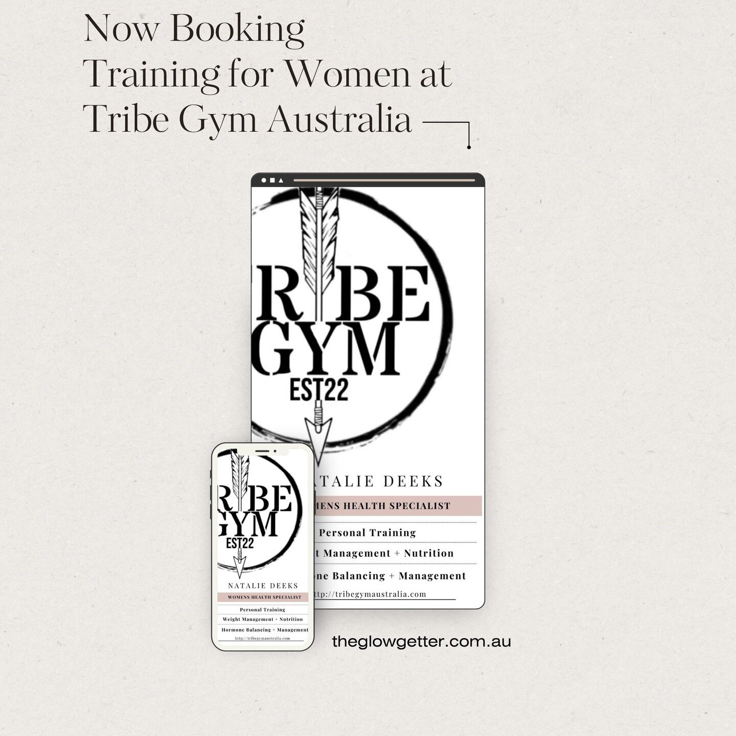 Offering bespoke fitness programs to help you achieve your goals. Training now available @tribe.gym - a boutique gym where you are part of a tribe, not part of the crowd.

Your program combines physical and mental training, with nutrition and naturop