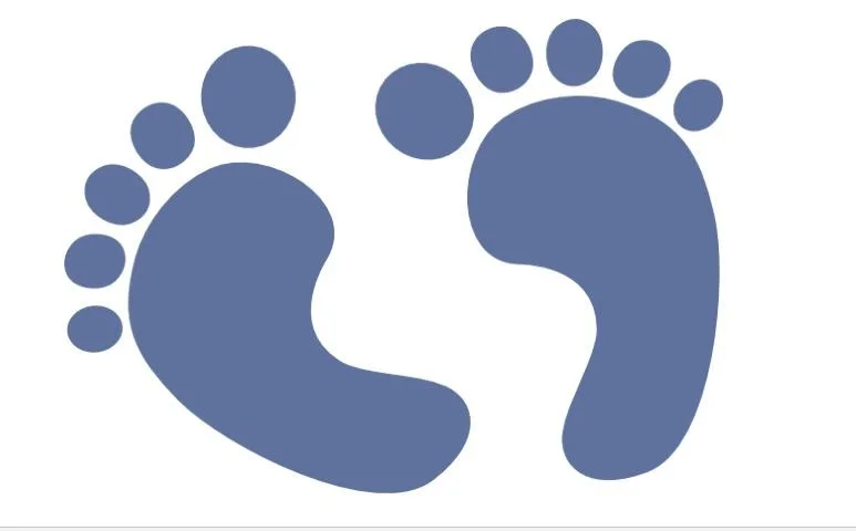 Children's feet