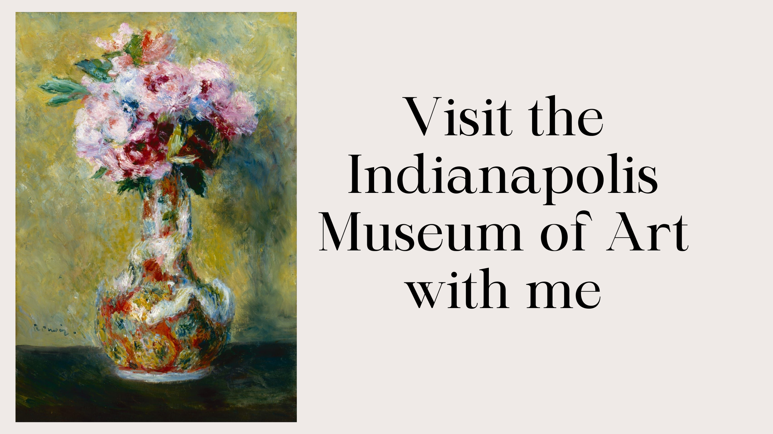 visit the indianapolis museum of art with me 