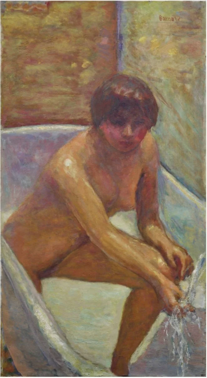 LA SOURCE (NU DANS LA BAIGNOIRE), 1917 Oil on canvas 80.0 x 44.0 cm Fondation Beyeler, Riehen:Basel, Beyeler Collection.jpg