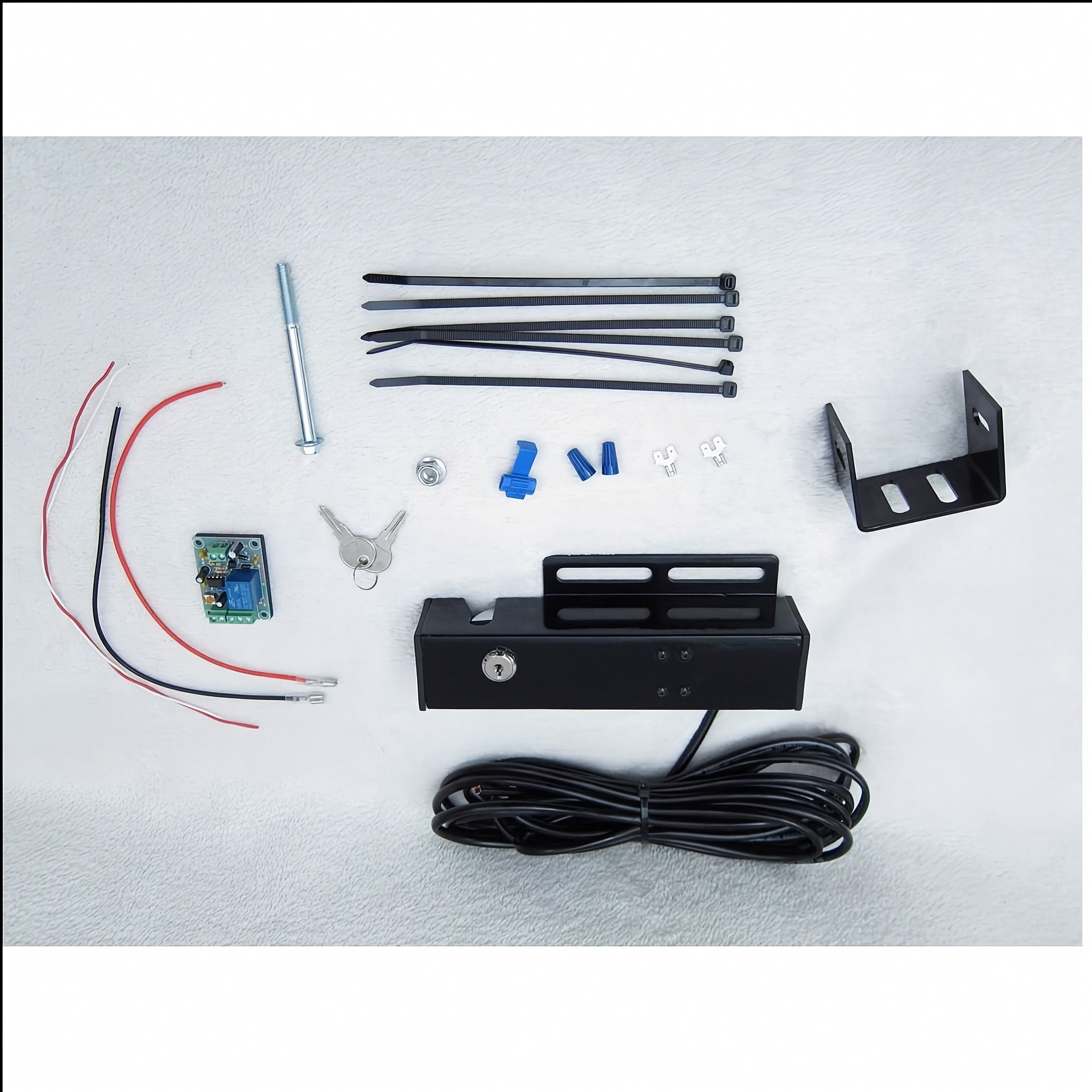 3,500lbf Automatic Electric Gate Lock for Liftmaster Gate Openers LA400, LA500