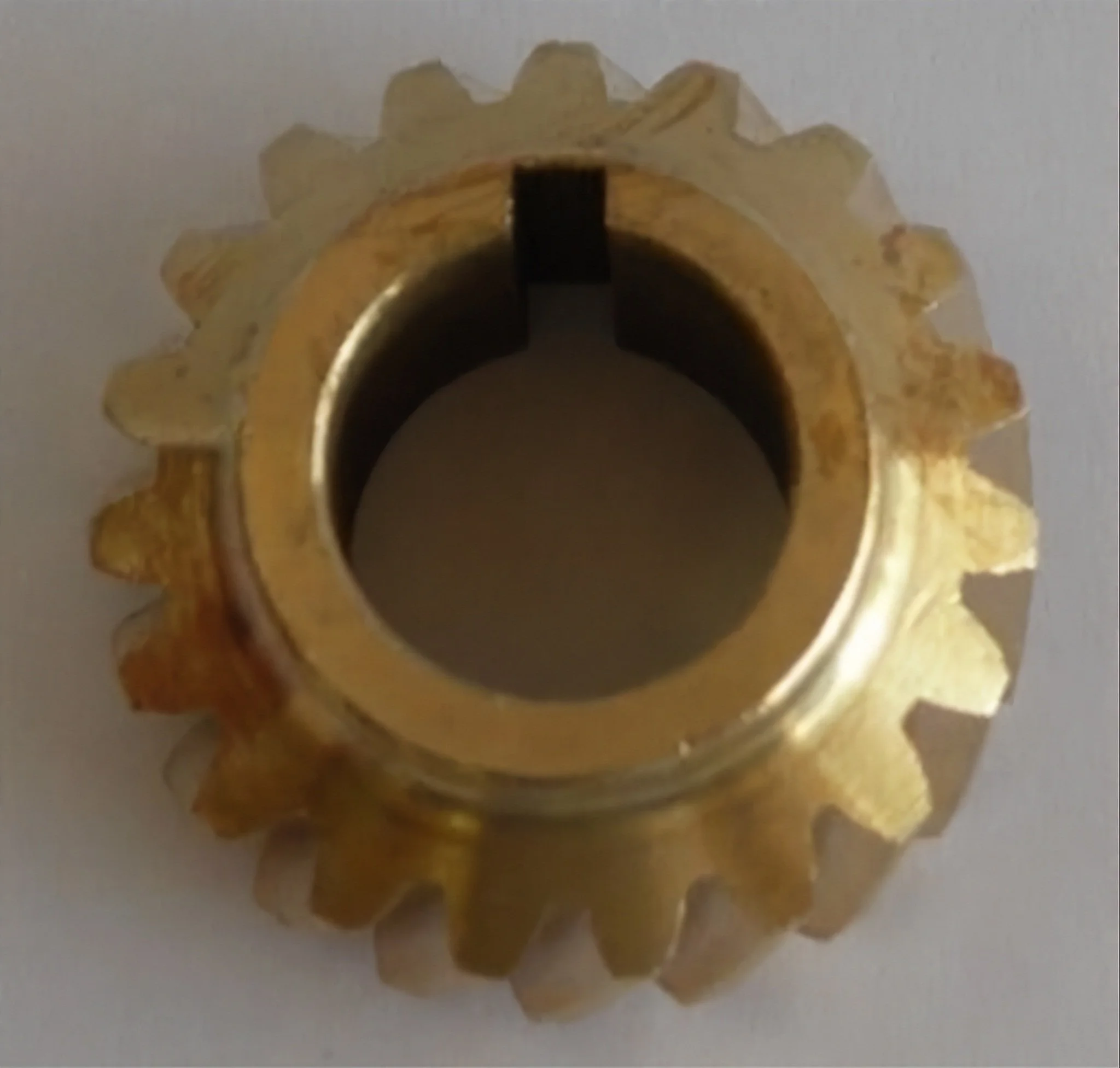 BRASS GEAR 803626 - PORTER CABLE 504, ROCKWELL 503, 504, & A3, BELT SANDERS