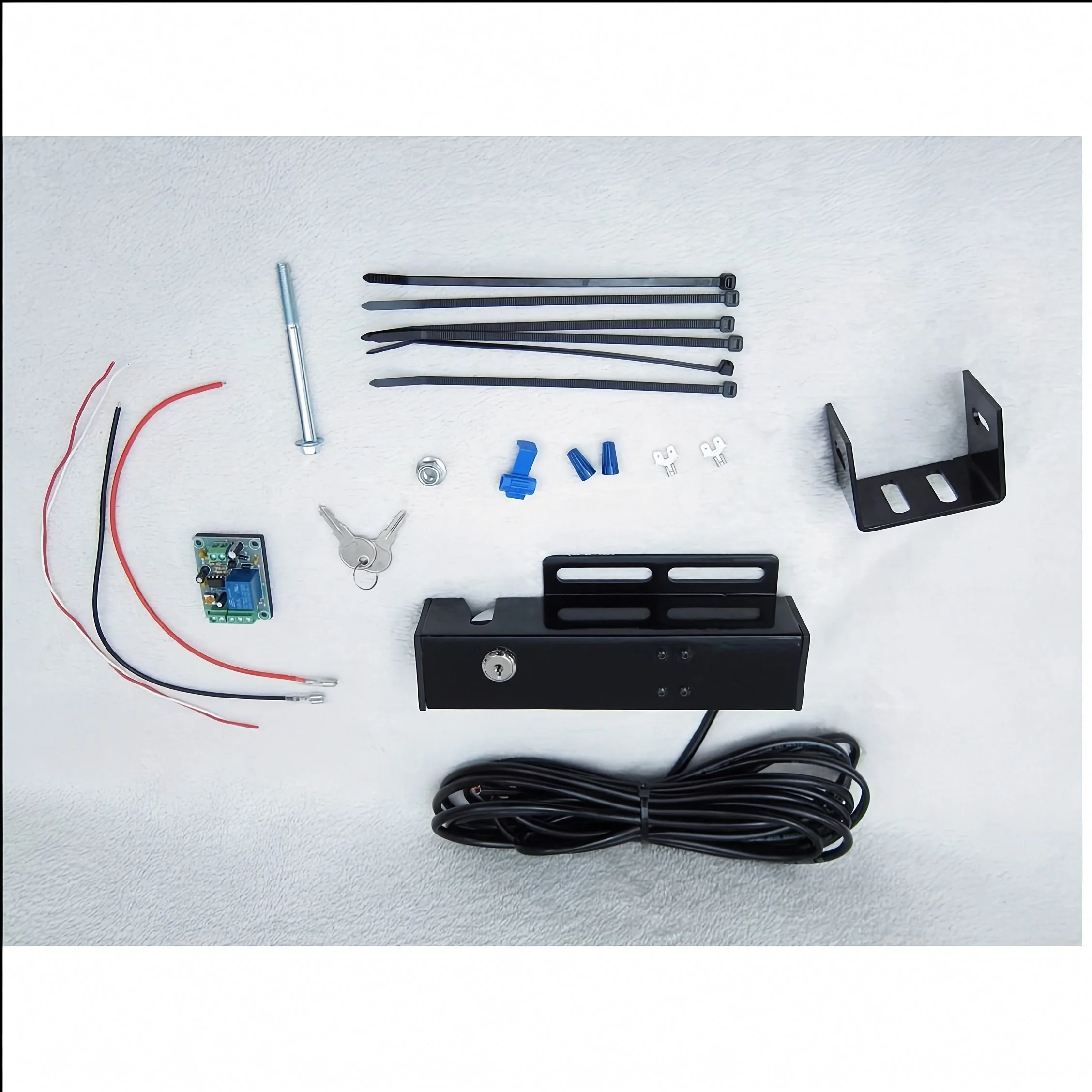 3,500lbf Automatic Electric Gate Lock for Liftmaster Gate Openers LA412, RSW12U