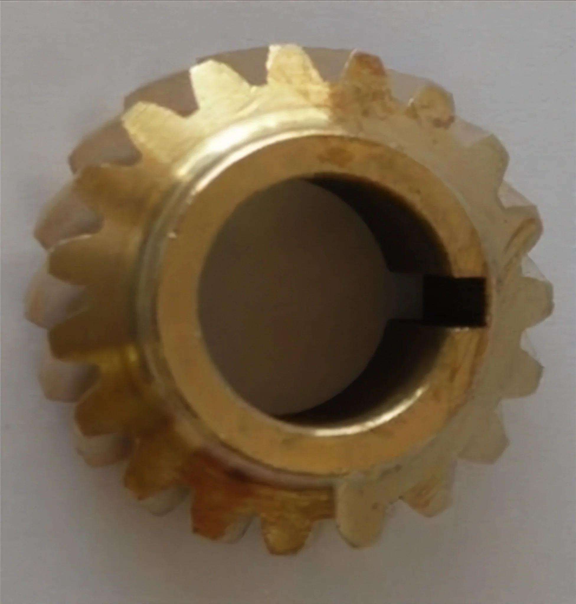BRASS GEAR 803626 - PORTER CABLE 504, ROCKWELL 503, 504, & A3, BELT SANDERS
